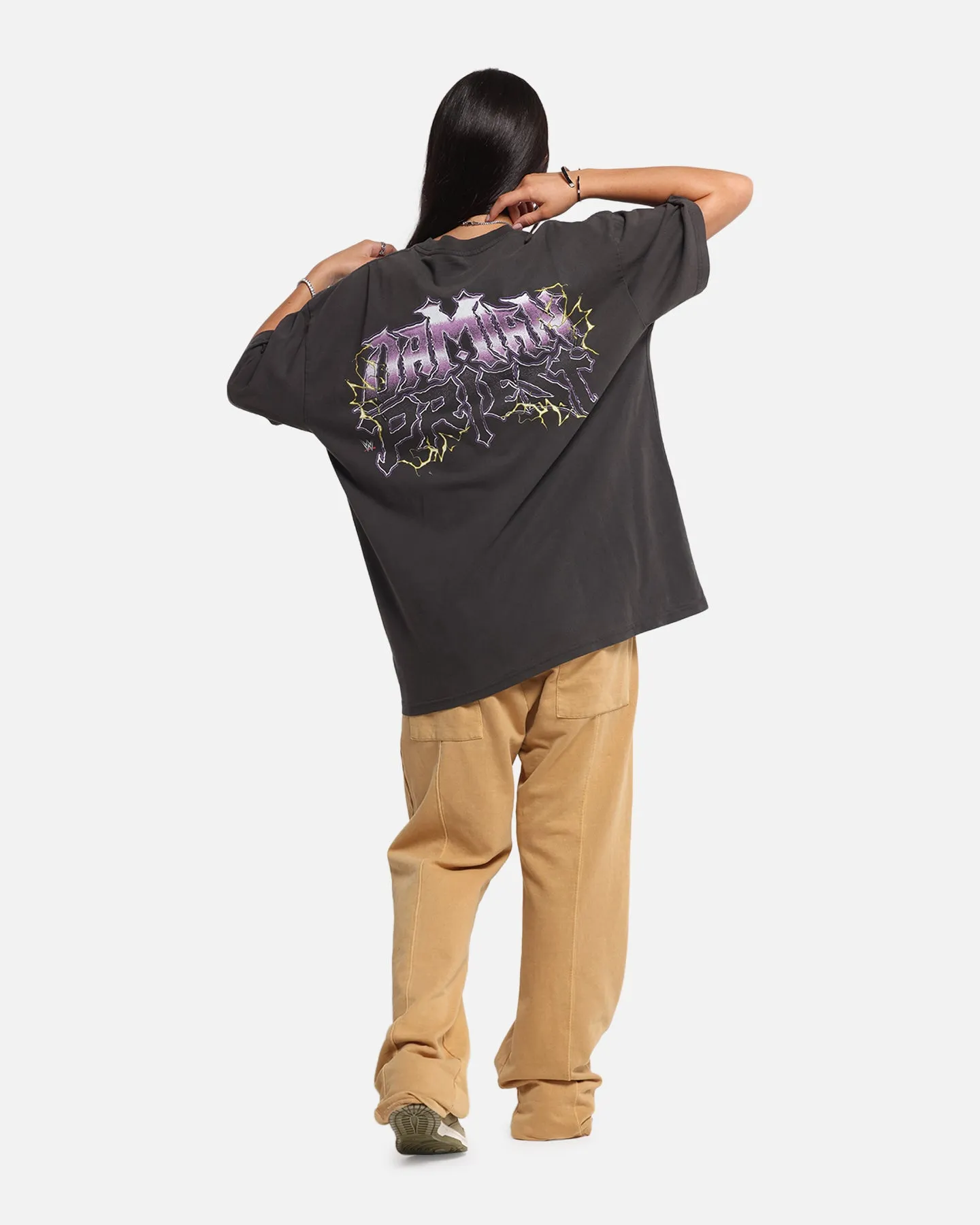 Culture Kings X WWE Damian Priest Wrestlemania XLI Heavy T-Shirt Black Wash sold by Culture Kings product image thumbnail 4
