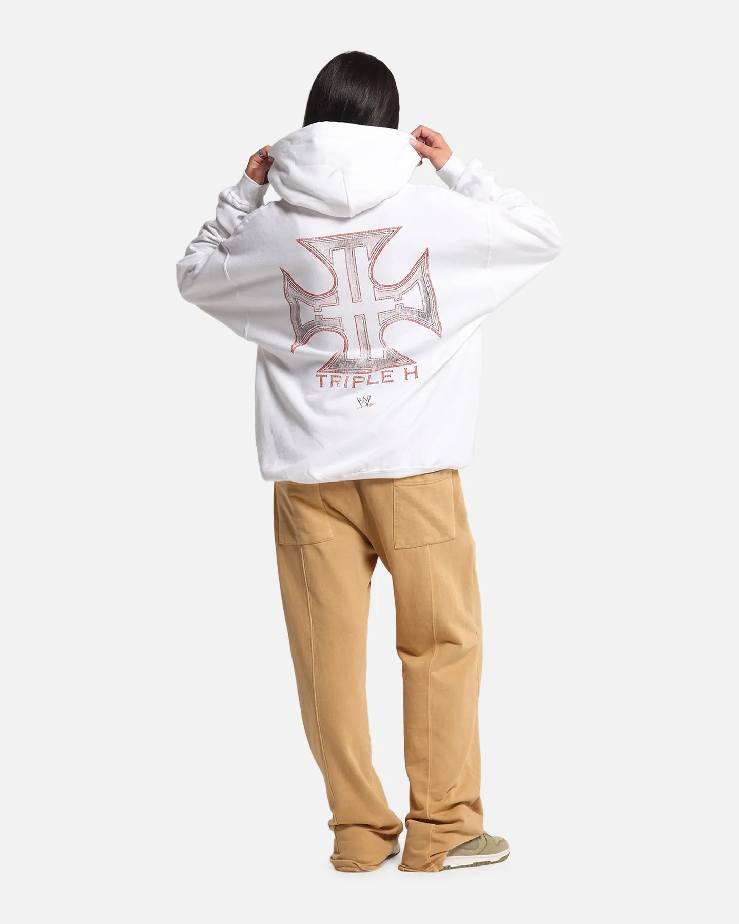Culture Kings X WWE Triple H Wrestlemania XLI Premium Hoodie White sold by Culture Kings product image thumbnail 4