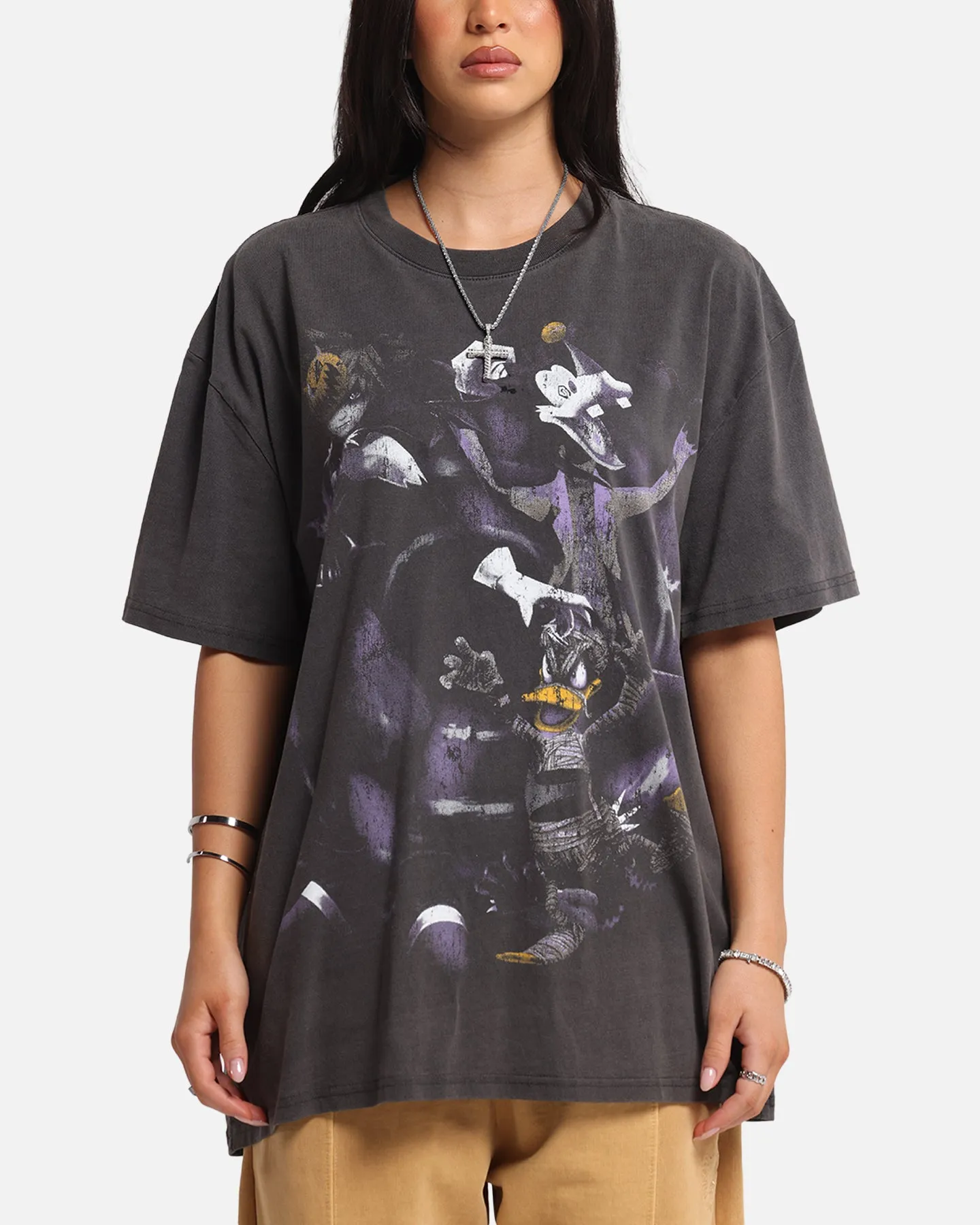Goat Crew Disney Kingdom Hearts Halloween Town Heavy T-Shirt Black Wash sold by Culture Kings