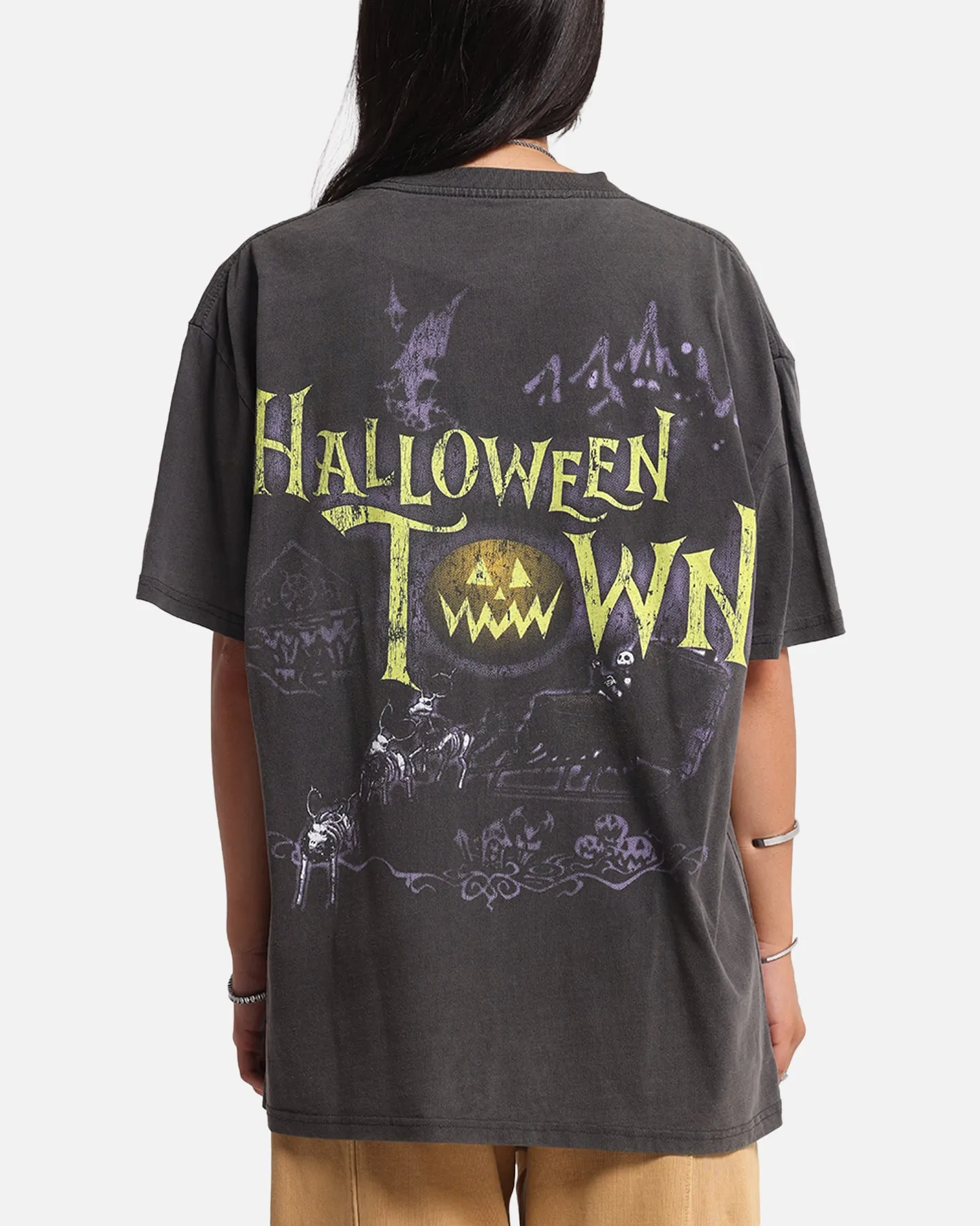 Goat Crew Disney Kingdom Hearts Halloween Town Heavy T-Shirt Black Wash sold by Culture Kings product image thumbnail 2
