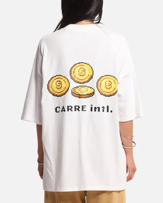 Carre Level Up Mock Neck T-Shirt Off White sold by Culture Kings