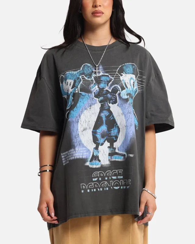 Goat Crew Disney Kingdom Hearts Space Paranoids Heavy T-Shirt Black Wash sold by Culture Kings