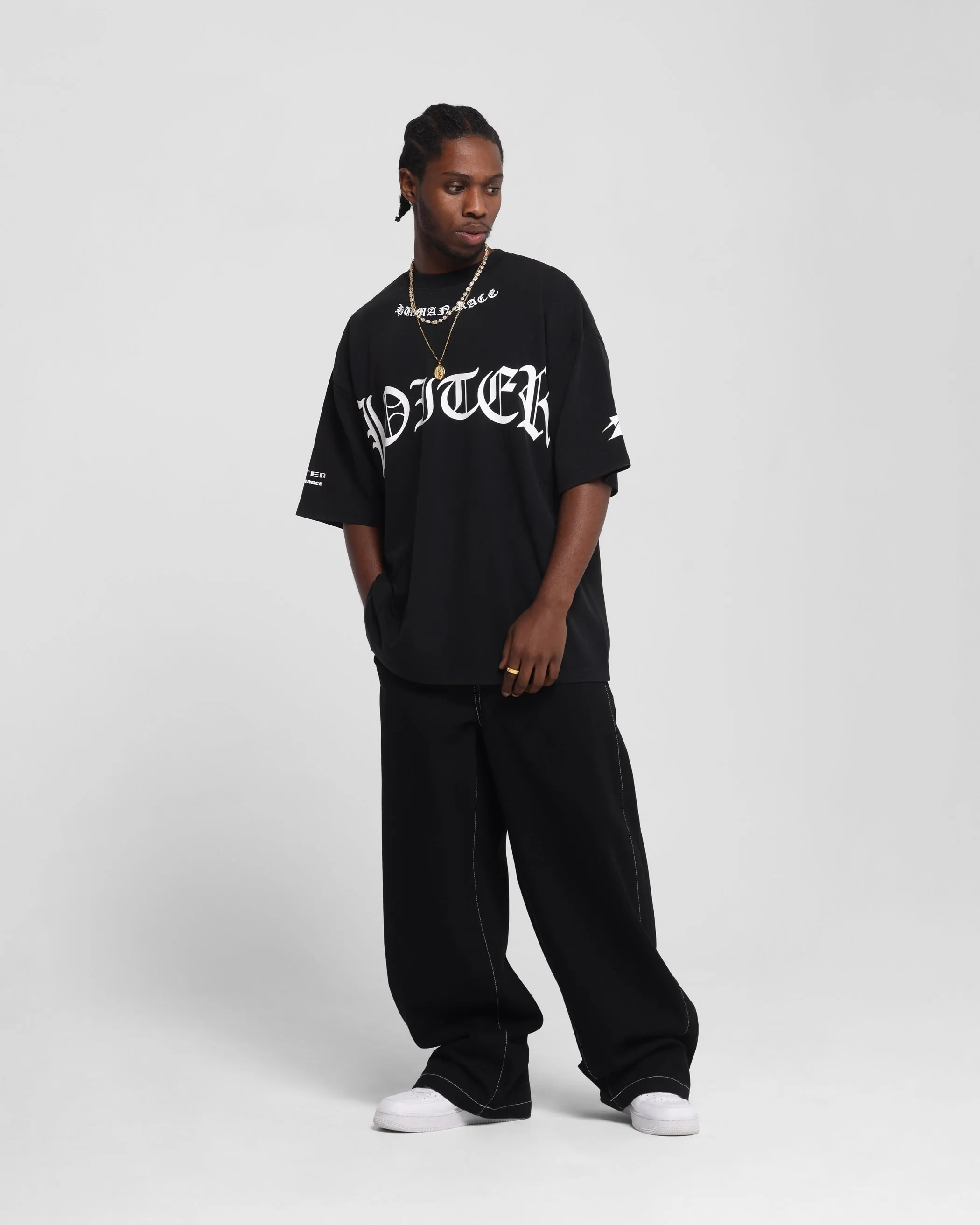 Loiter Biker Vintage T-Shirt Vintage Black sold by Culture Kings product image thumbnail 4