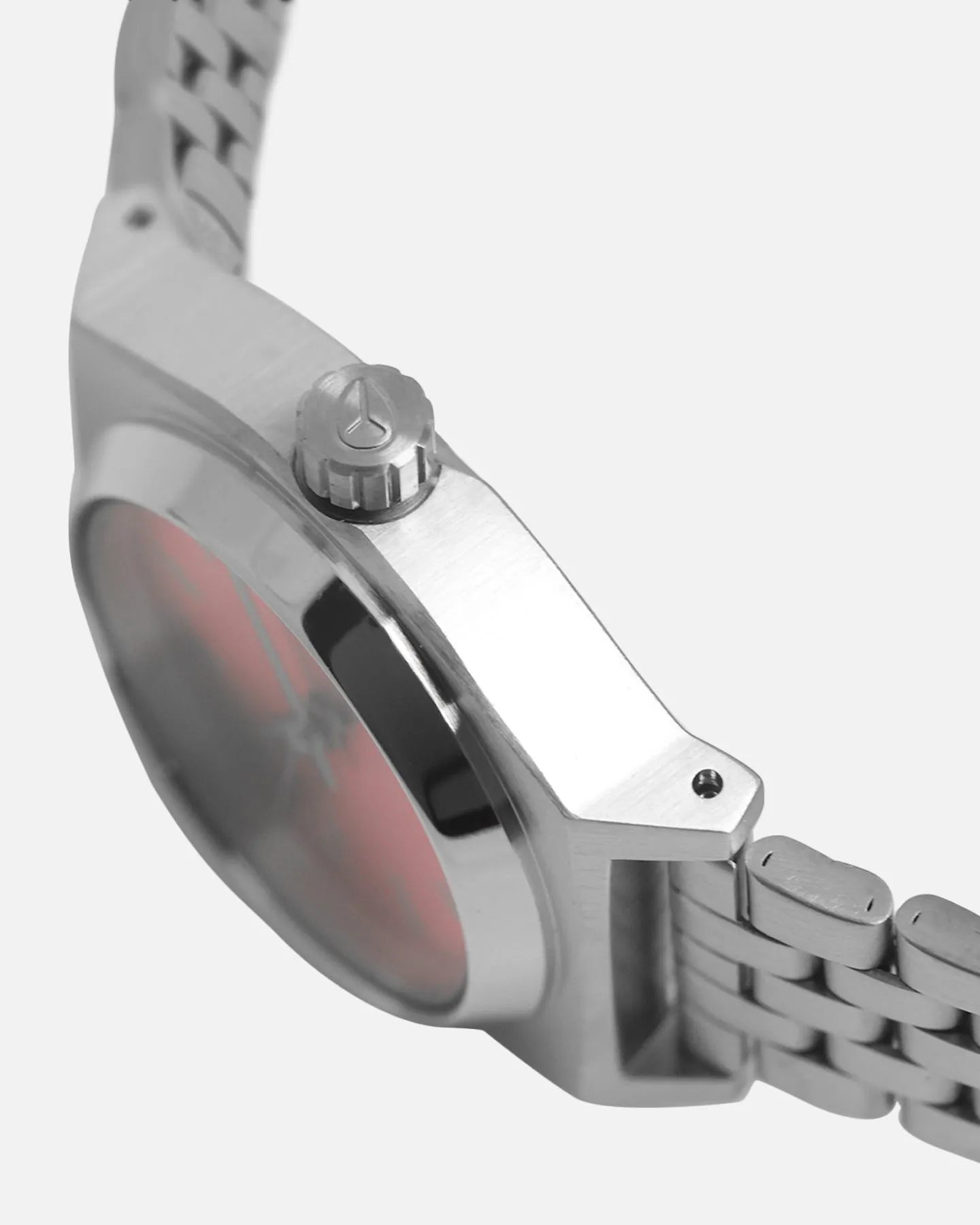 Nixon Women's Small Time Teller Silver/Pink sold by Culture Kings product image thumbnail 5