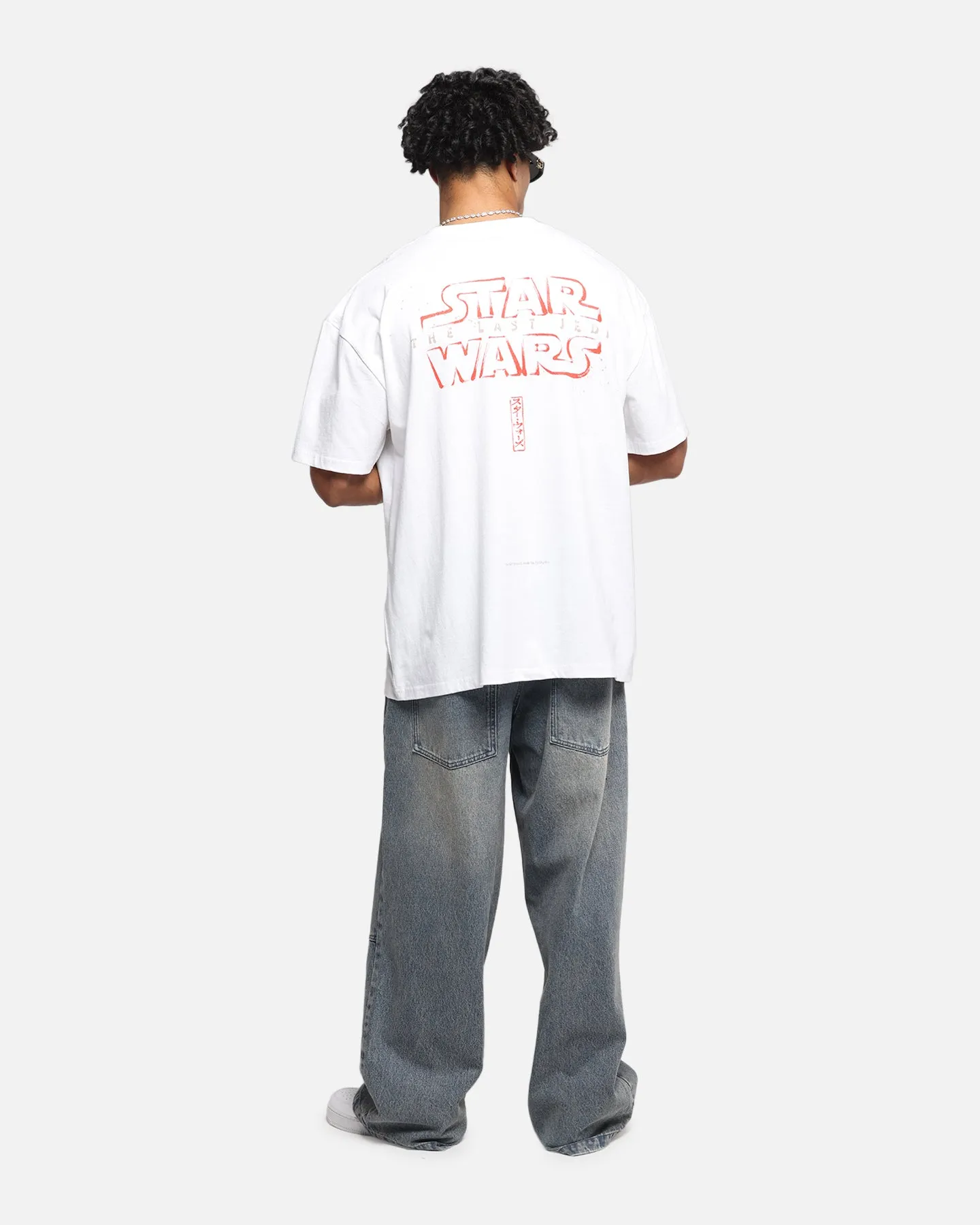 73Studio Star Wars Takumi Last Jedi Vintage T-Shirt White sold by Culture Kings product image thumbnail 4