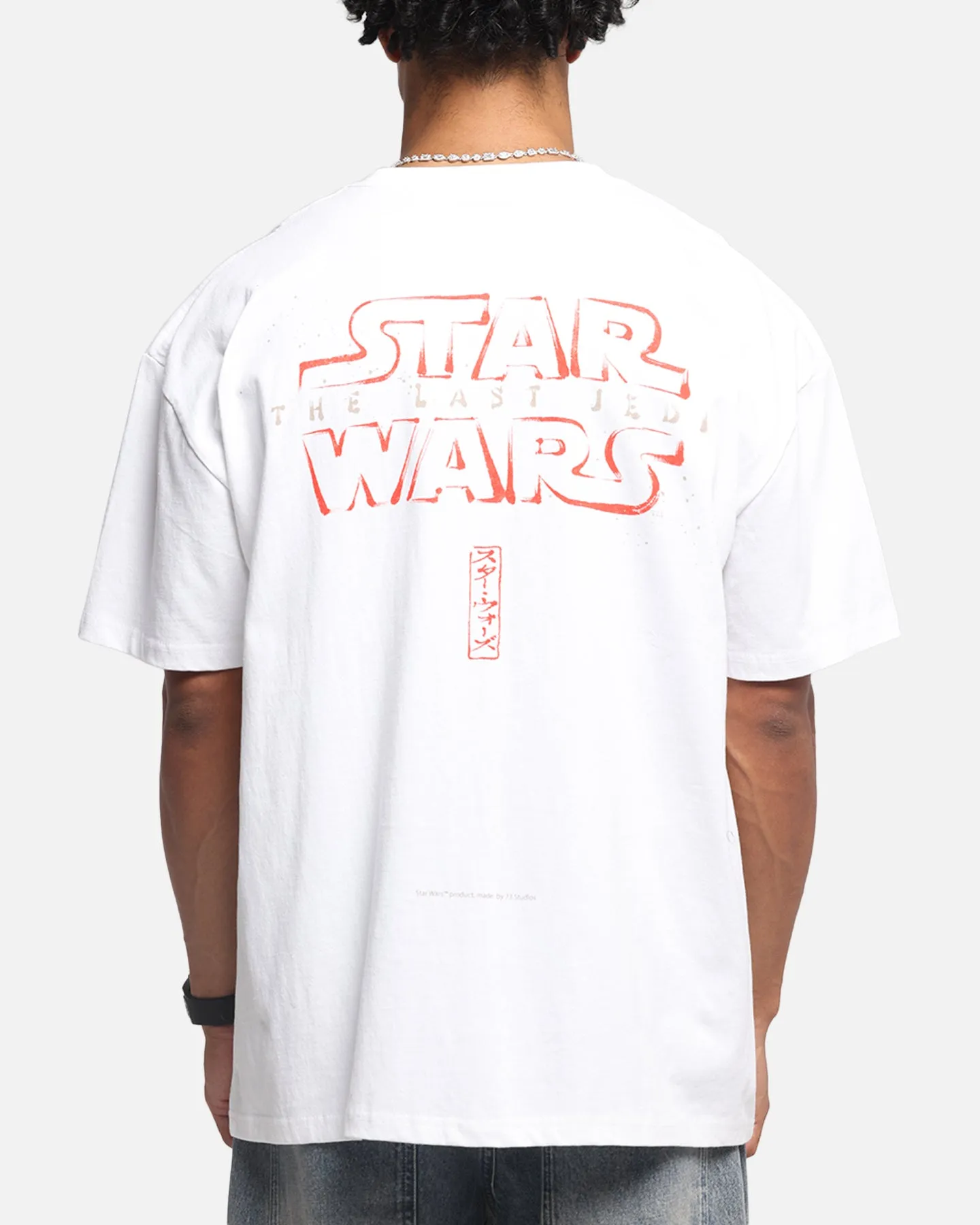 73Studio Star Wars Takumi Last Jedi Vintage T-Shirt White sold by Culture Kings product image thumbnail 2
