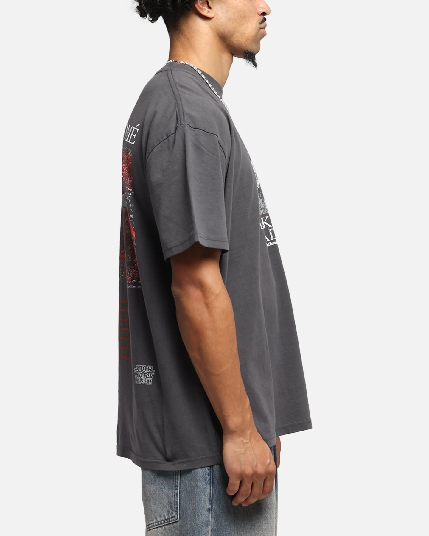 73Studio Star Wars Anakin And Padme Vintage T-Shirt Black Wash sold by Culture Kings product image thumbnail 5