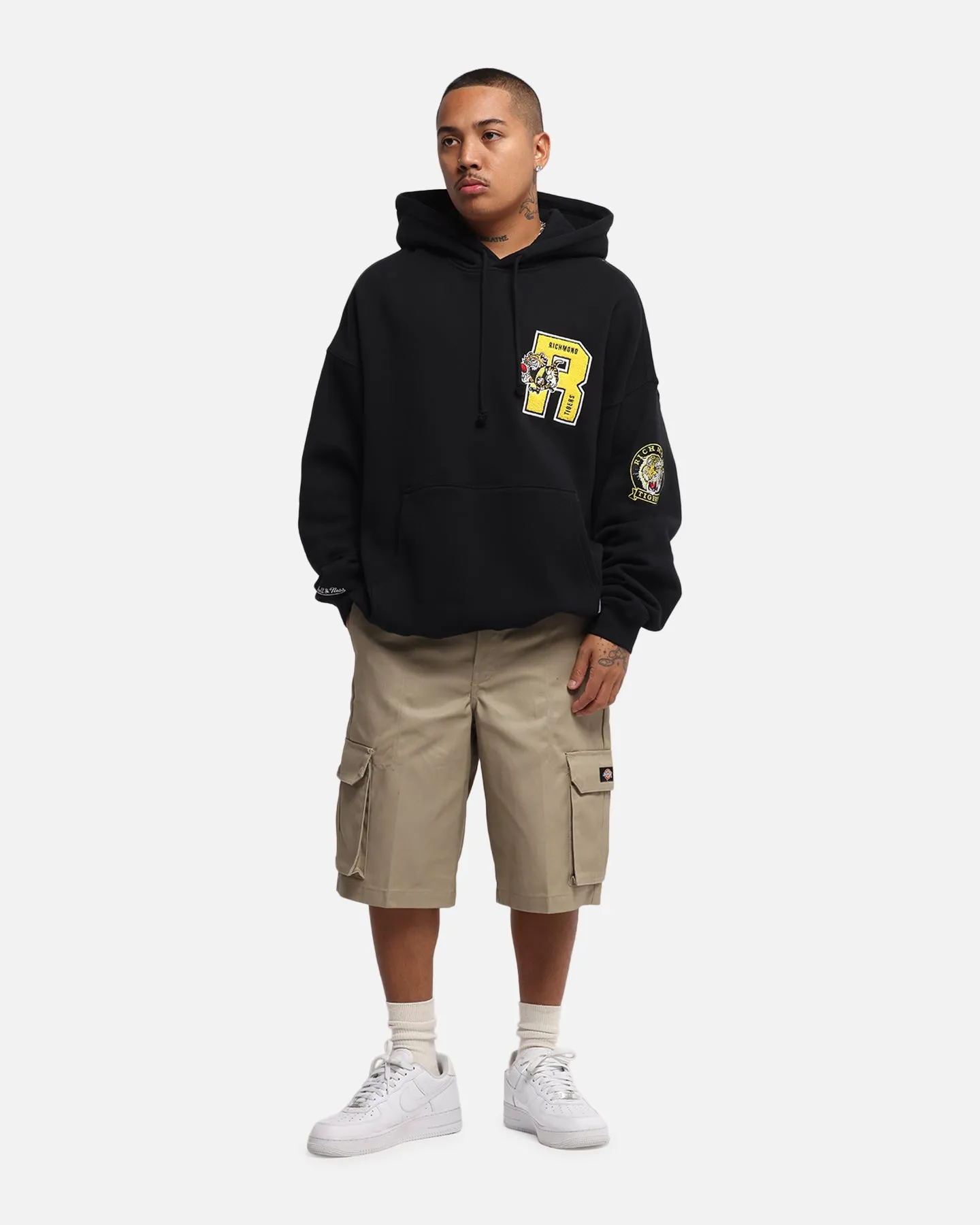 Mitchell & Ness Richmond Tigers Team Hoodie Solid Black sold by Culture Kings product image thumbnail 4