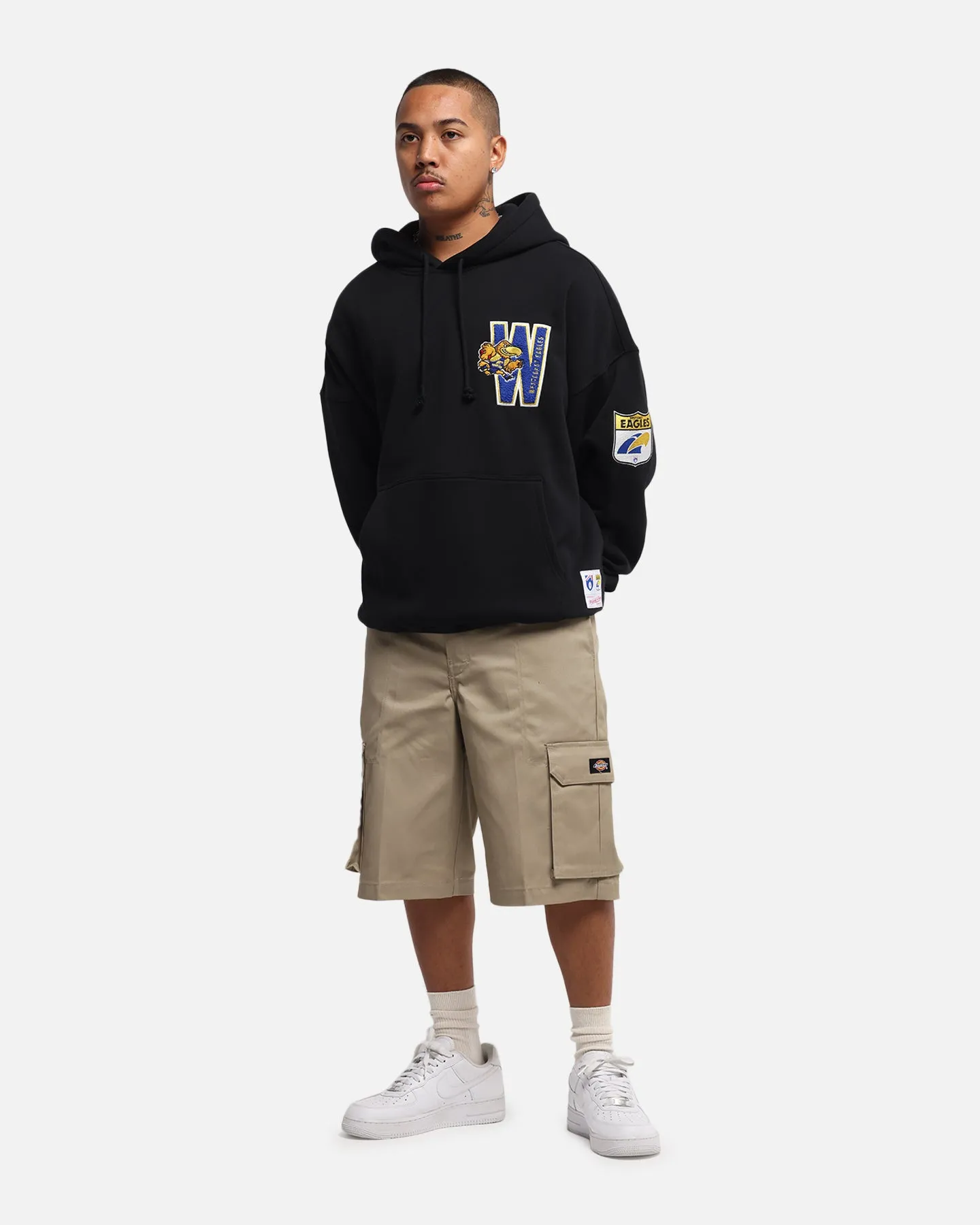 Mitchell & Ness West Coast Eagles Team Hoodie Solid Black sold by Culture Kings product image thumbnail 4