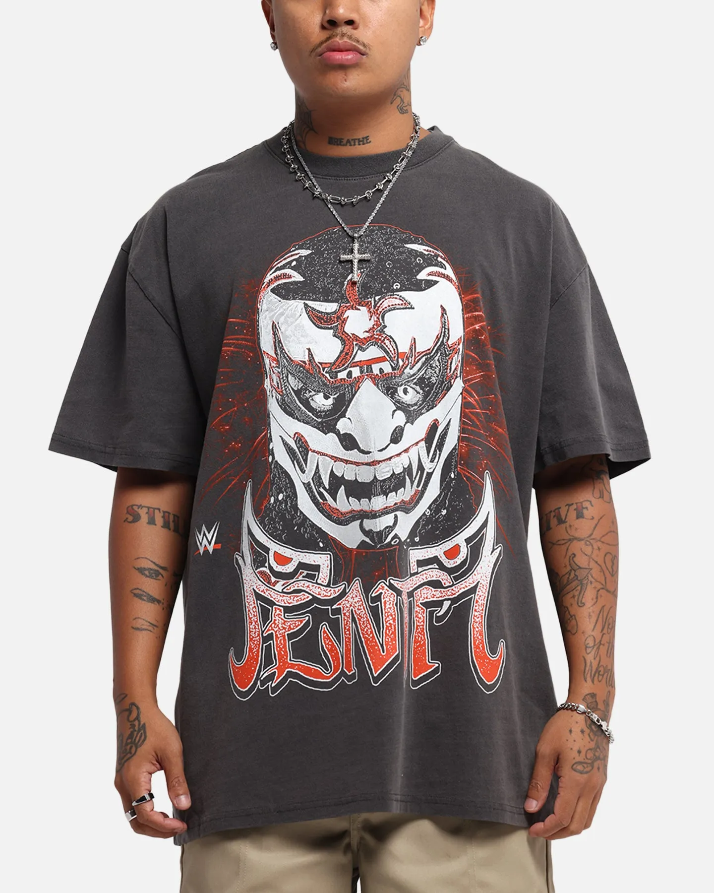 Culture Kings X WWE Penta Wrestlemania XLI Heavy T-Shirt Black Wash sold by Culture Kings