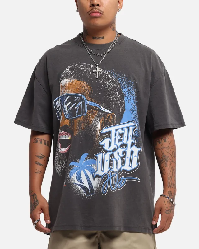 Culture Kings X WWE Jey Uso Wrestlemania XLI Heavy T-Shirt Black Wash sold by Culture Kings