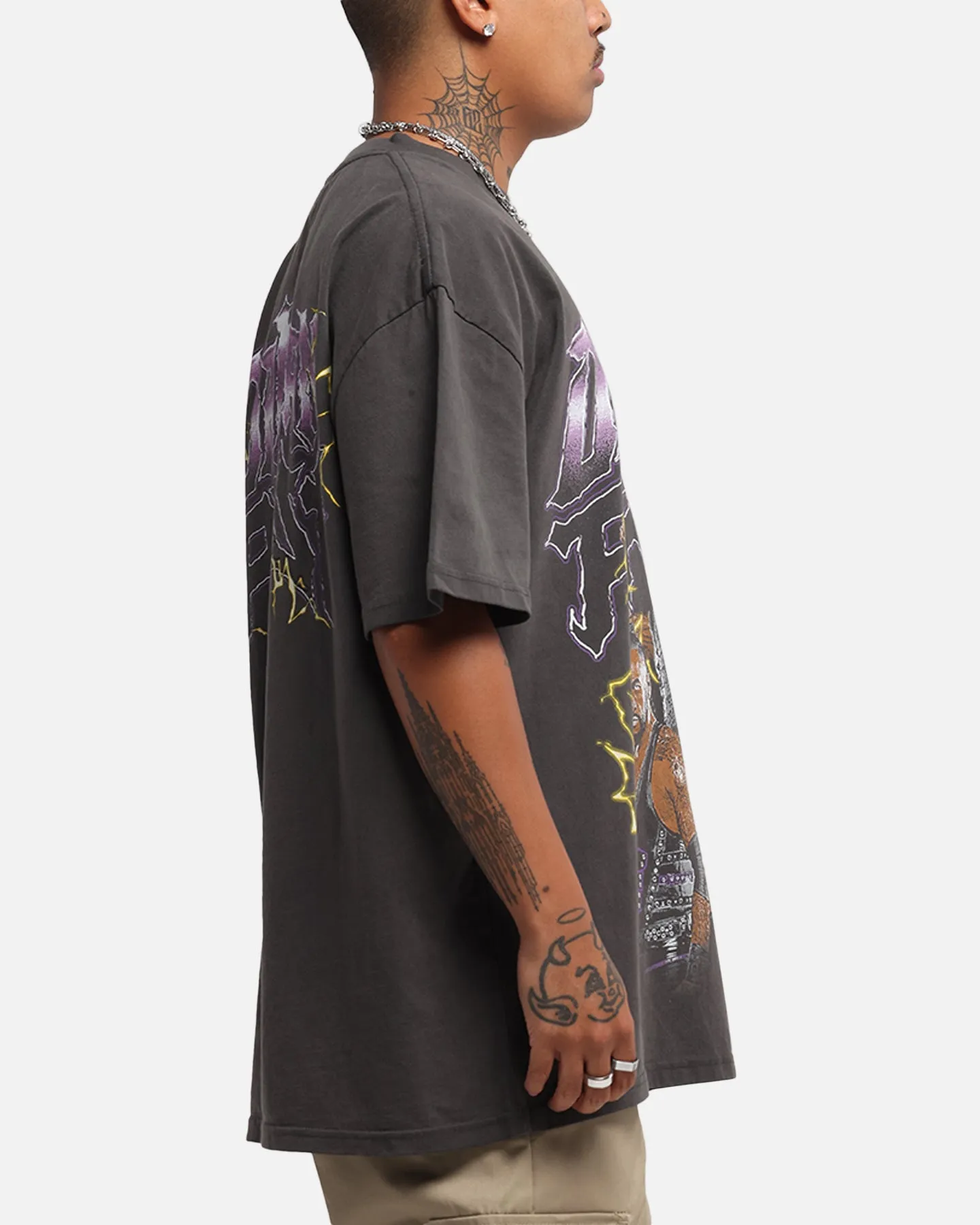 Culture Kings X WWE Damian Priest Wrestlemania XLI Heavy T-Shirt Black Wash sold by Culture Kings product image thumbnail 5