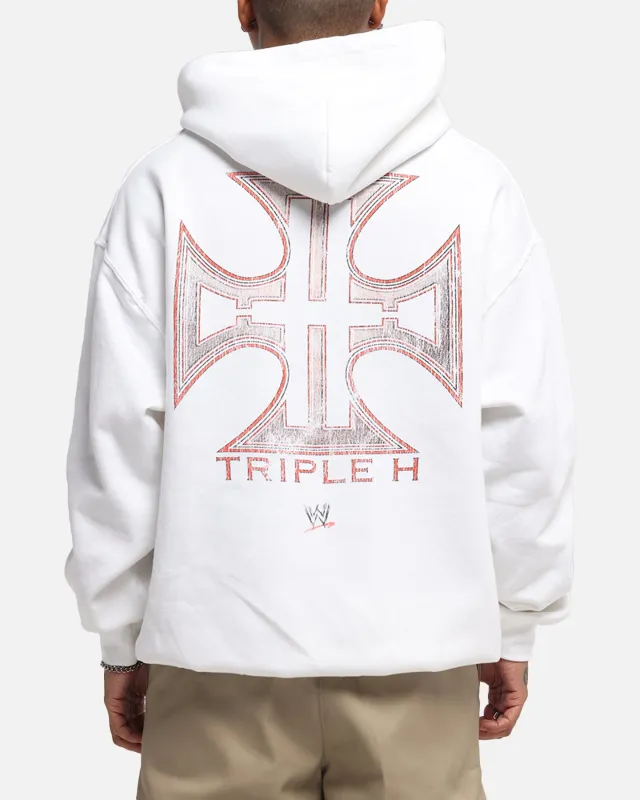 Culture Kings X WWE Triple H Wrestlemania XLI Premium Hoodie White sold by Culture Kings