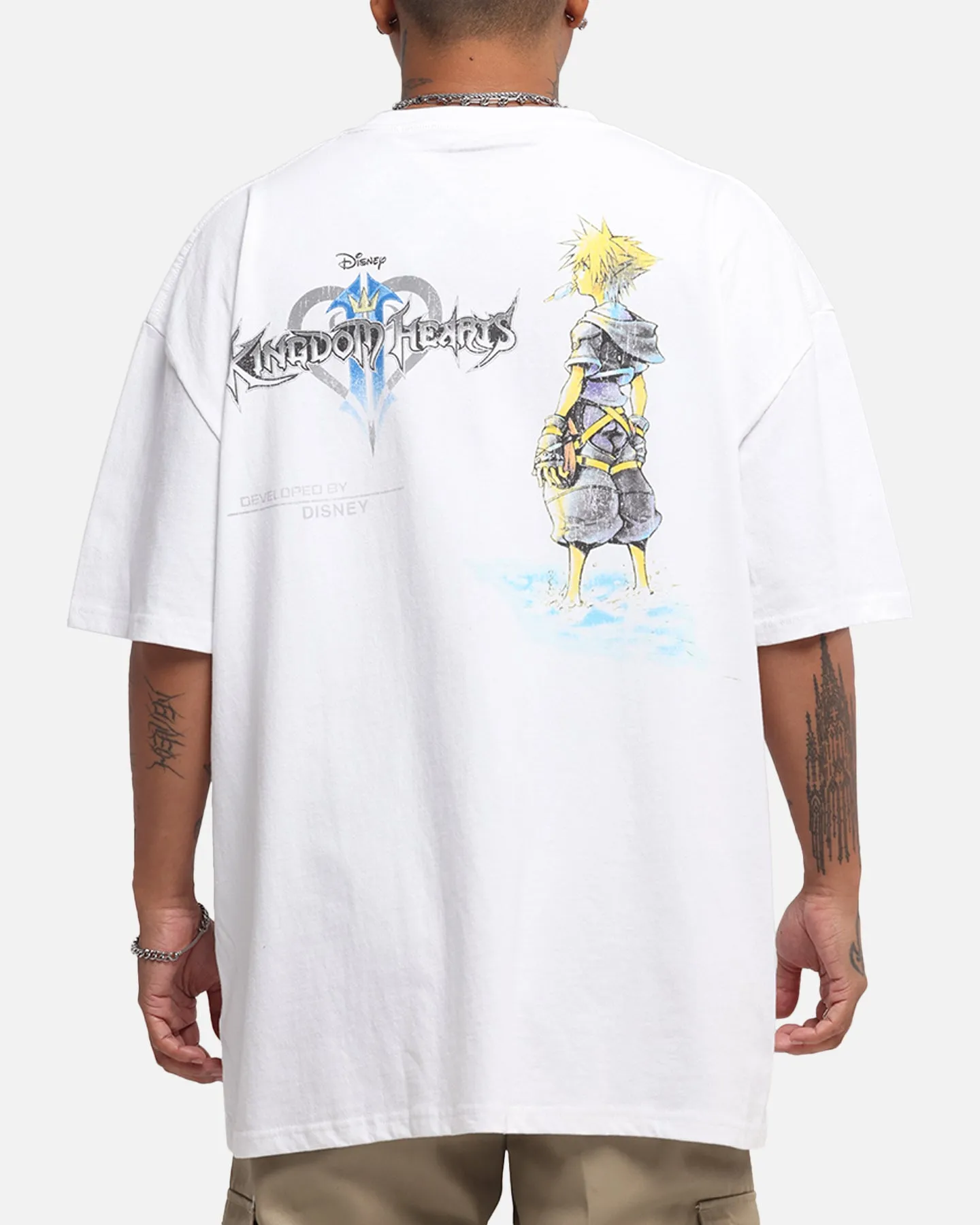 Goat Crew Disney Kingdom Hearts Disc Heavy T-Shirt White sold by Culture Kings product image thumbnail 2