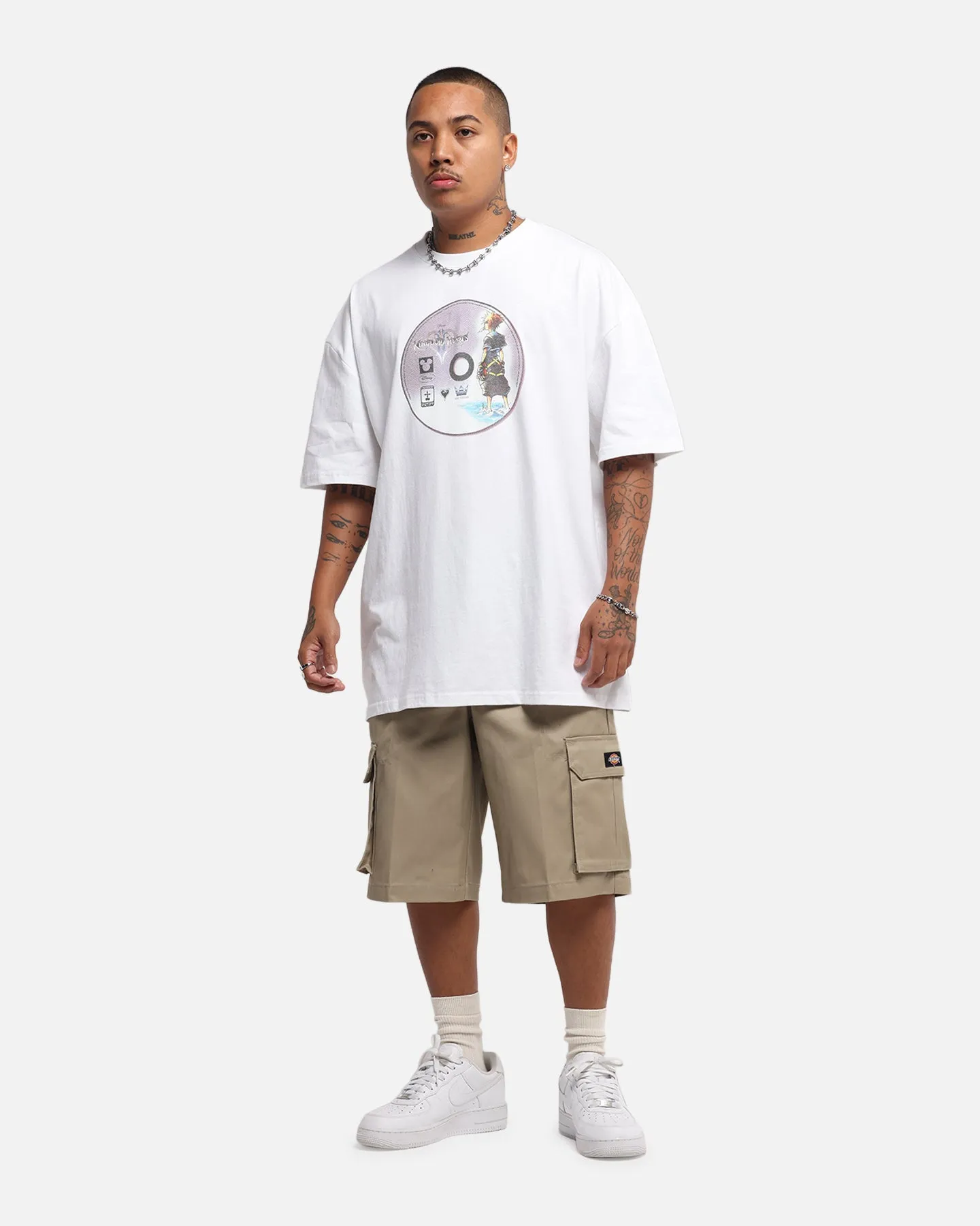 Goat Crew Disney Kingdom Hearts Disc Heavy T-Shirt White sold by Culture Kings product image thumbnail 4