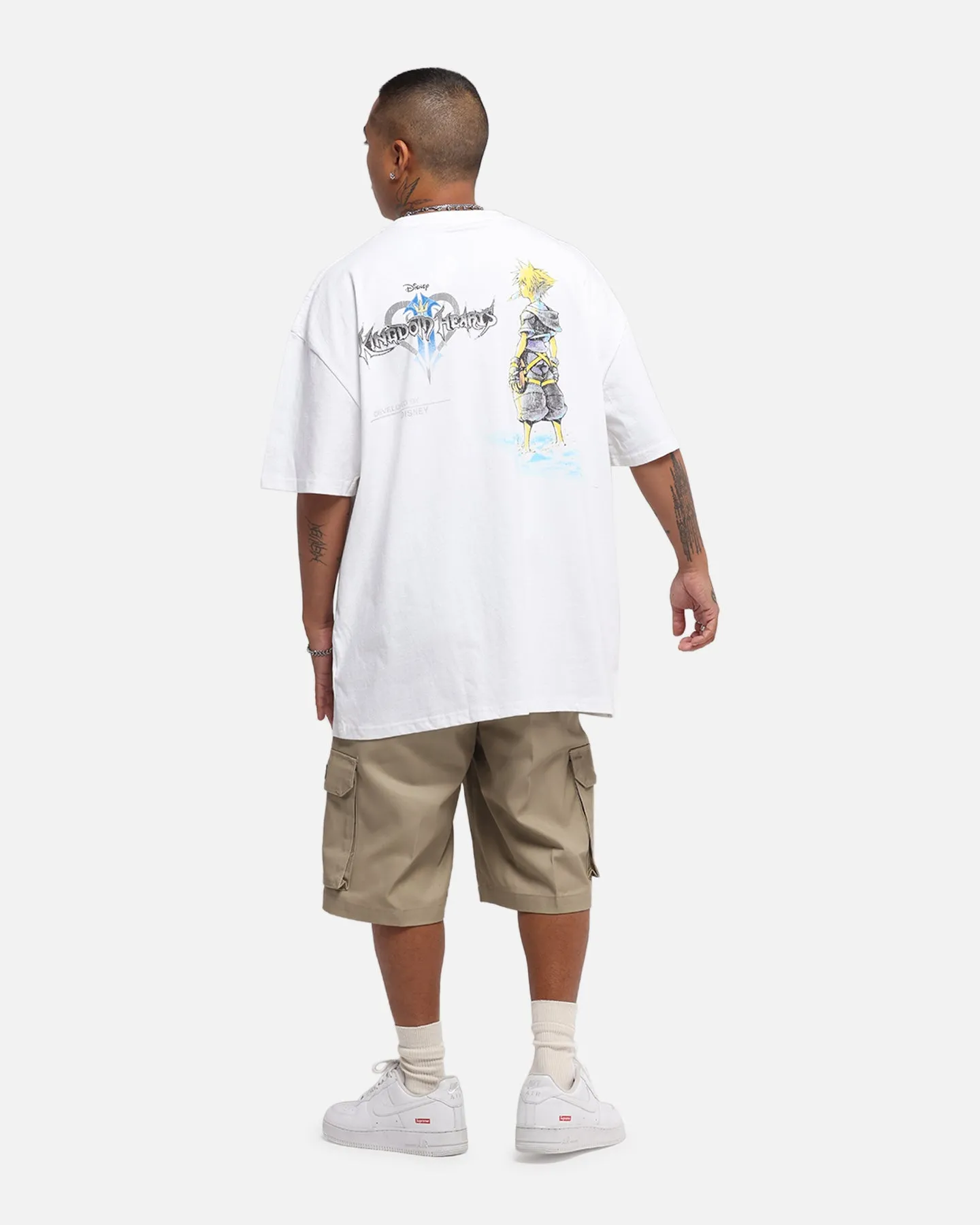 Goat Crew Disney Kingdom Hearts Disc Heavy T-Shirt White sold by Culture Kings product image thumbnail 3