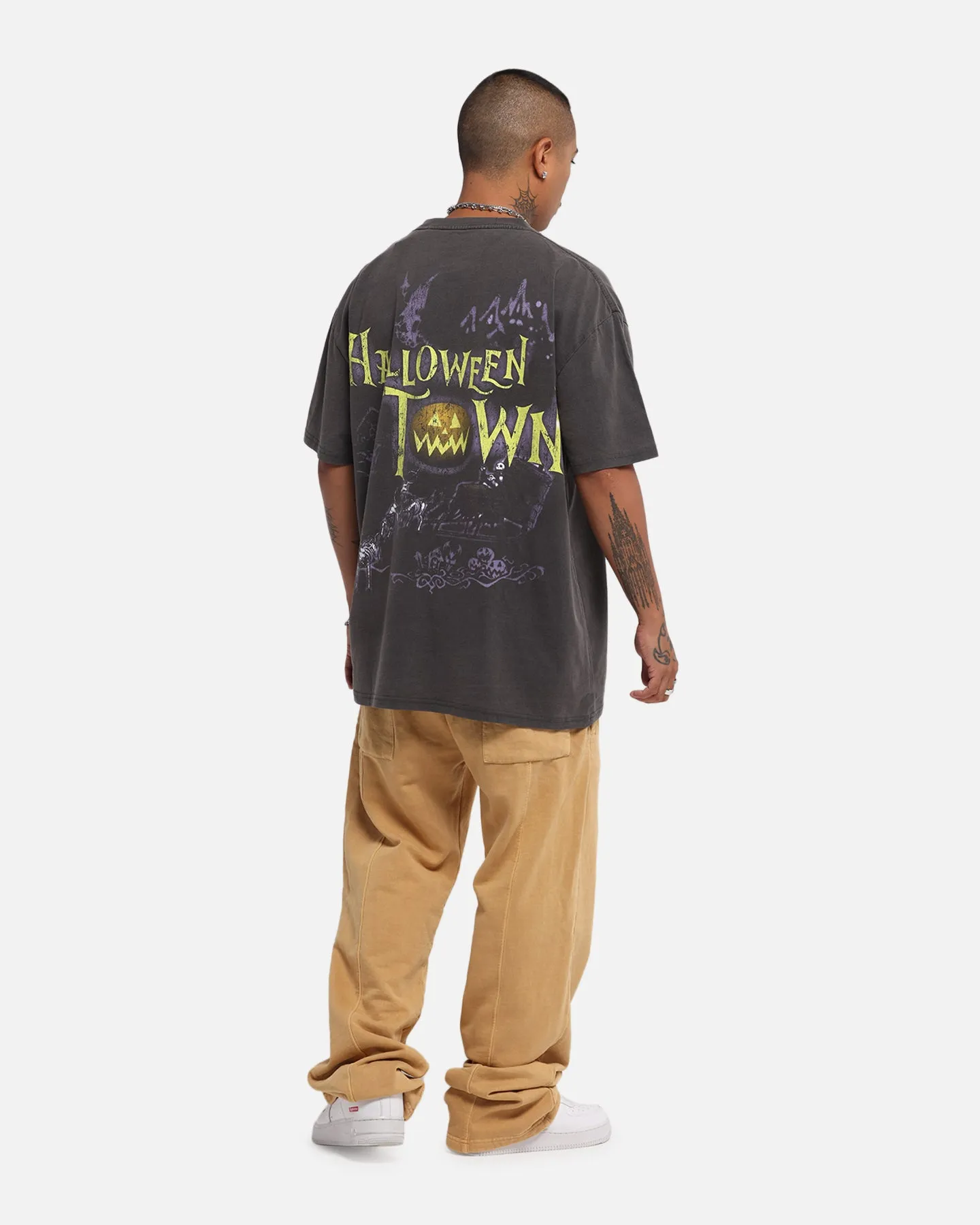 Goat Crew Disney Kingdom Hearts Halloween Town Heavy T-Shirt Black Wash sold by Culture Kings product image thumbnail 4