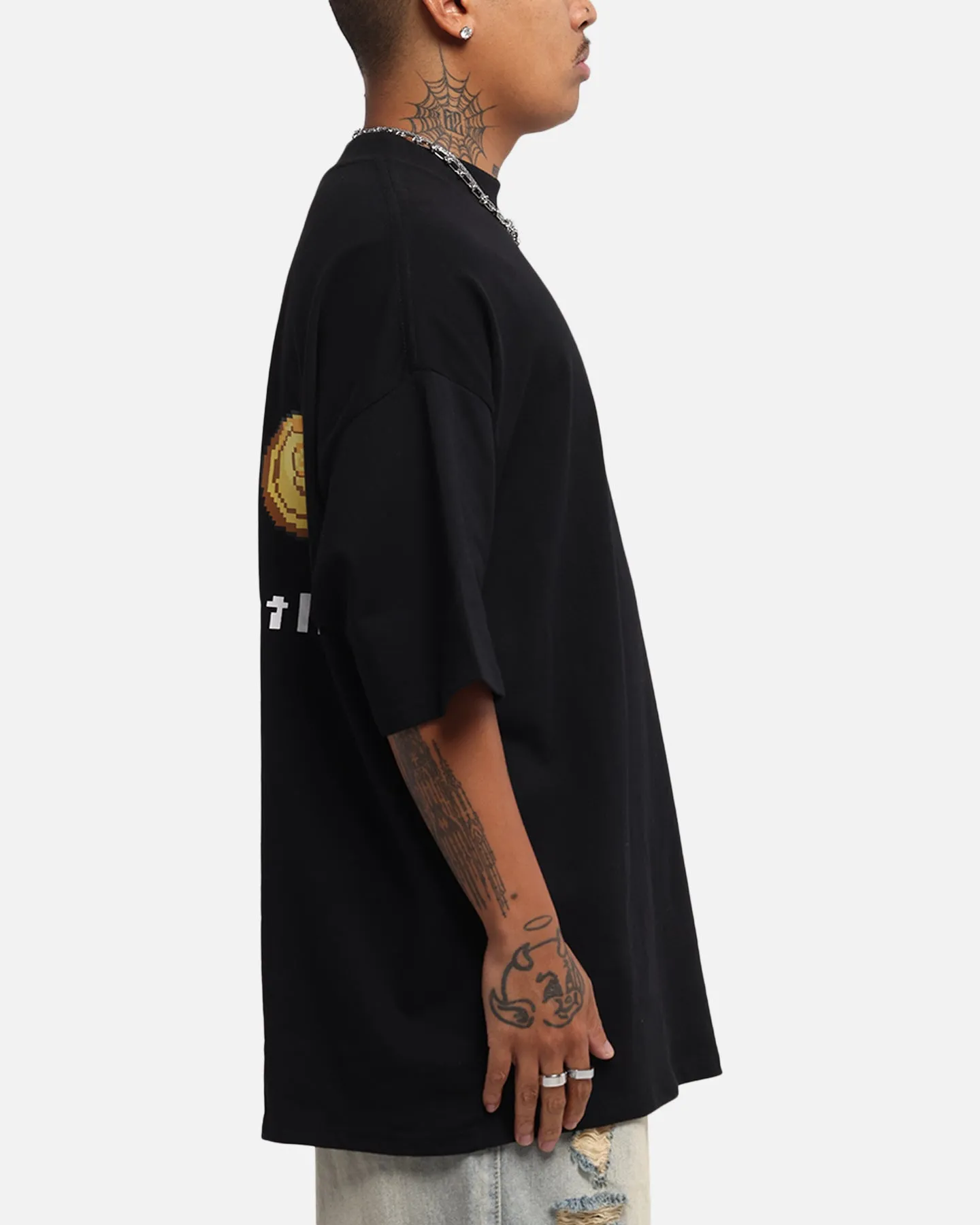 Carre Level Up Mock Neck T-Shirt Black sold by Culture Kings product image thumbnail 5