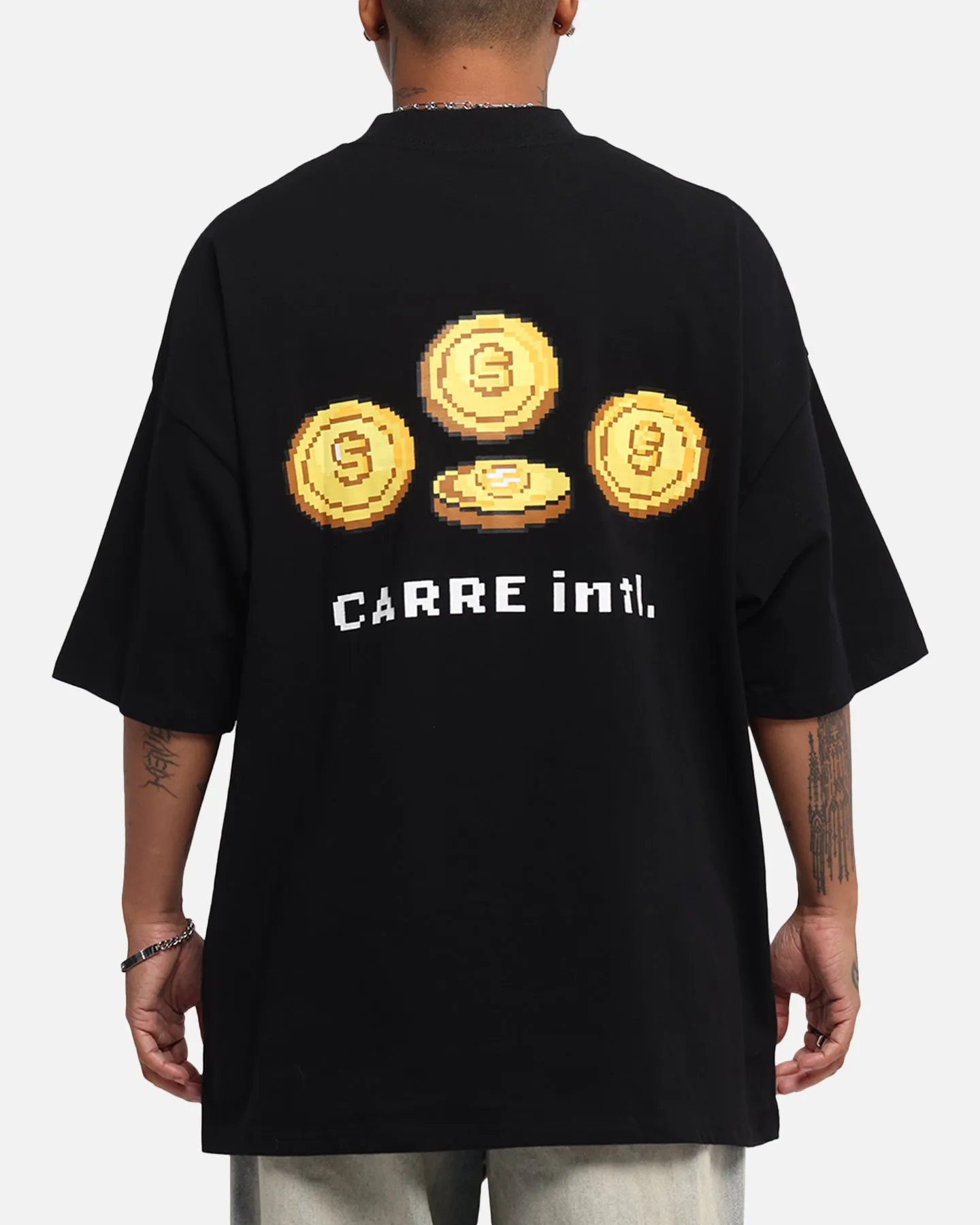 Carre Level Up Mock Neck T-Shirt Black sold by Culture Kings