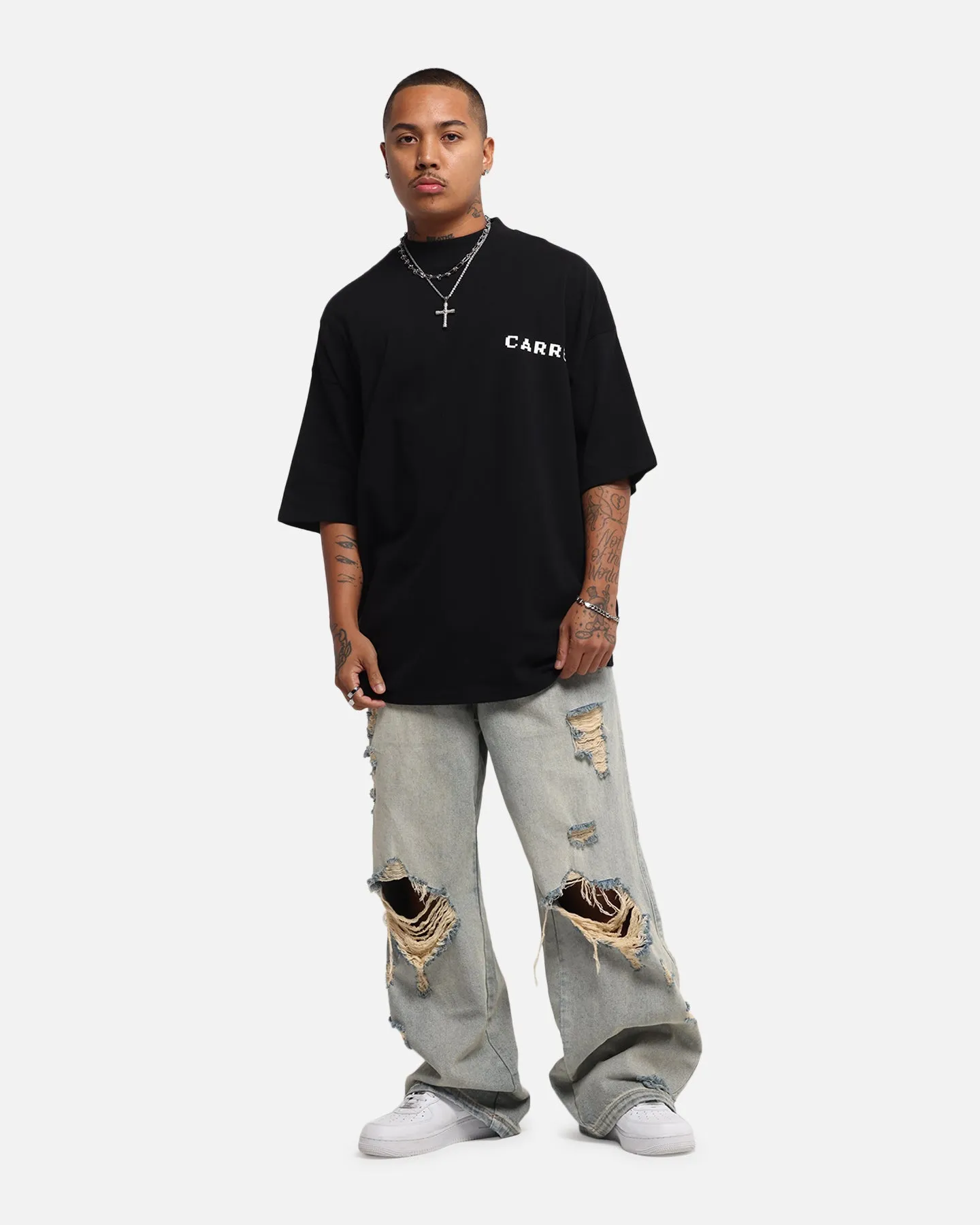 Carre Level Up Mock Neck T-Shirt Black sold by Culture Kings product image thumbnail 4