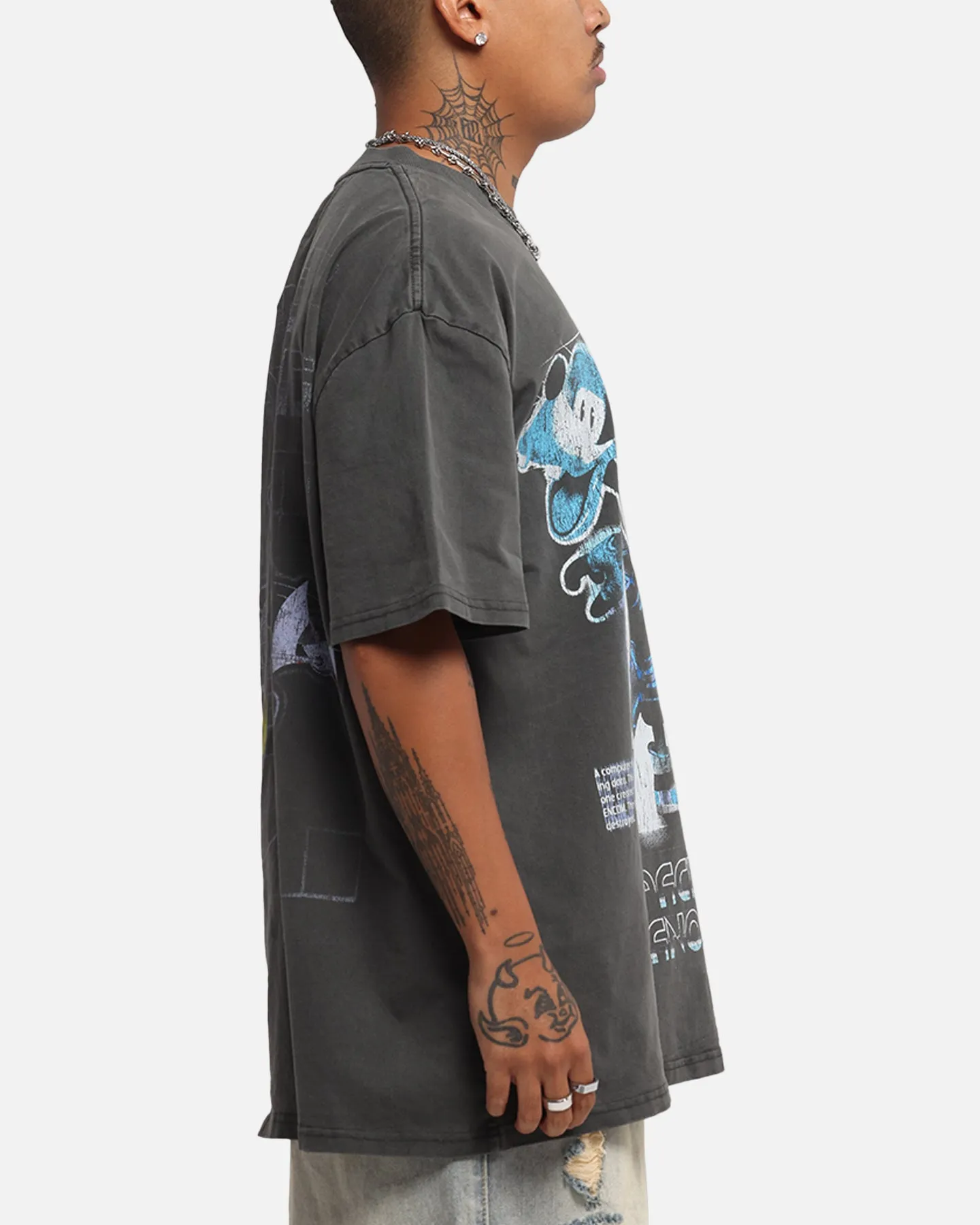 Goat Crew Disney Kingdom Hearts Space Paranoids Heavy T-Shirt Black Wash sold by Culture Kings product image thumbnail 5