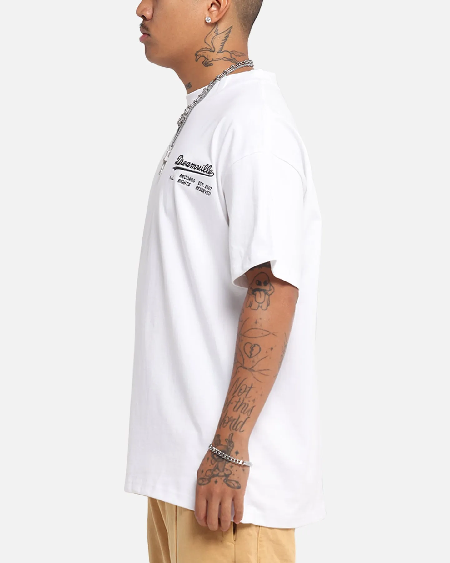Dreamville Records T-Shirt White sold by Culture Kings product image thumbnail 5