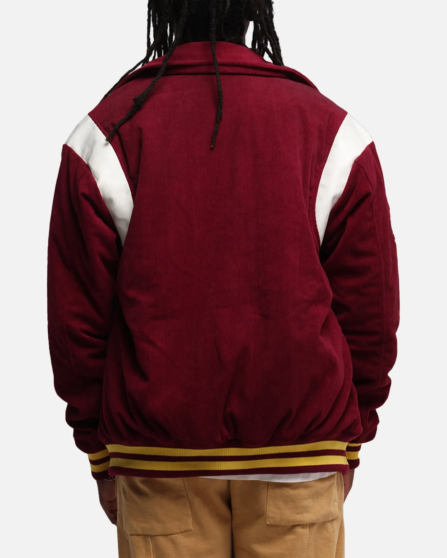 Bleacher Athletic Brisbane Broncos NRL 1908 Corduroy Varsity Jacket Official Team Colour sold by Culture Kings product image thumbnail 3