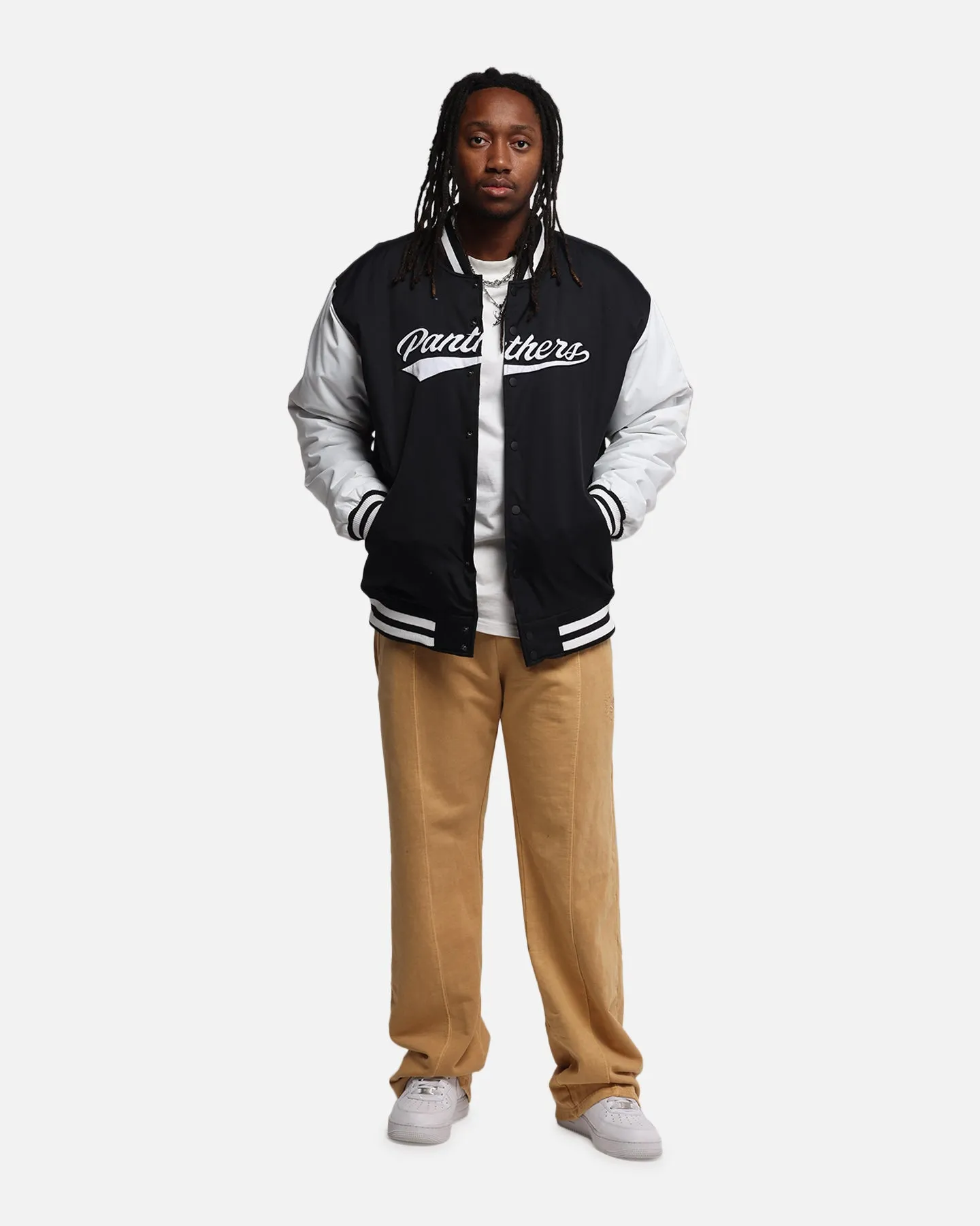 Bleacher Athletic Penrith Panthers NRL 1908 Baseball Varsity Jacket Official Team Colour sold by Culture Kings product image thumbnail 2