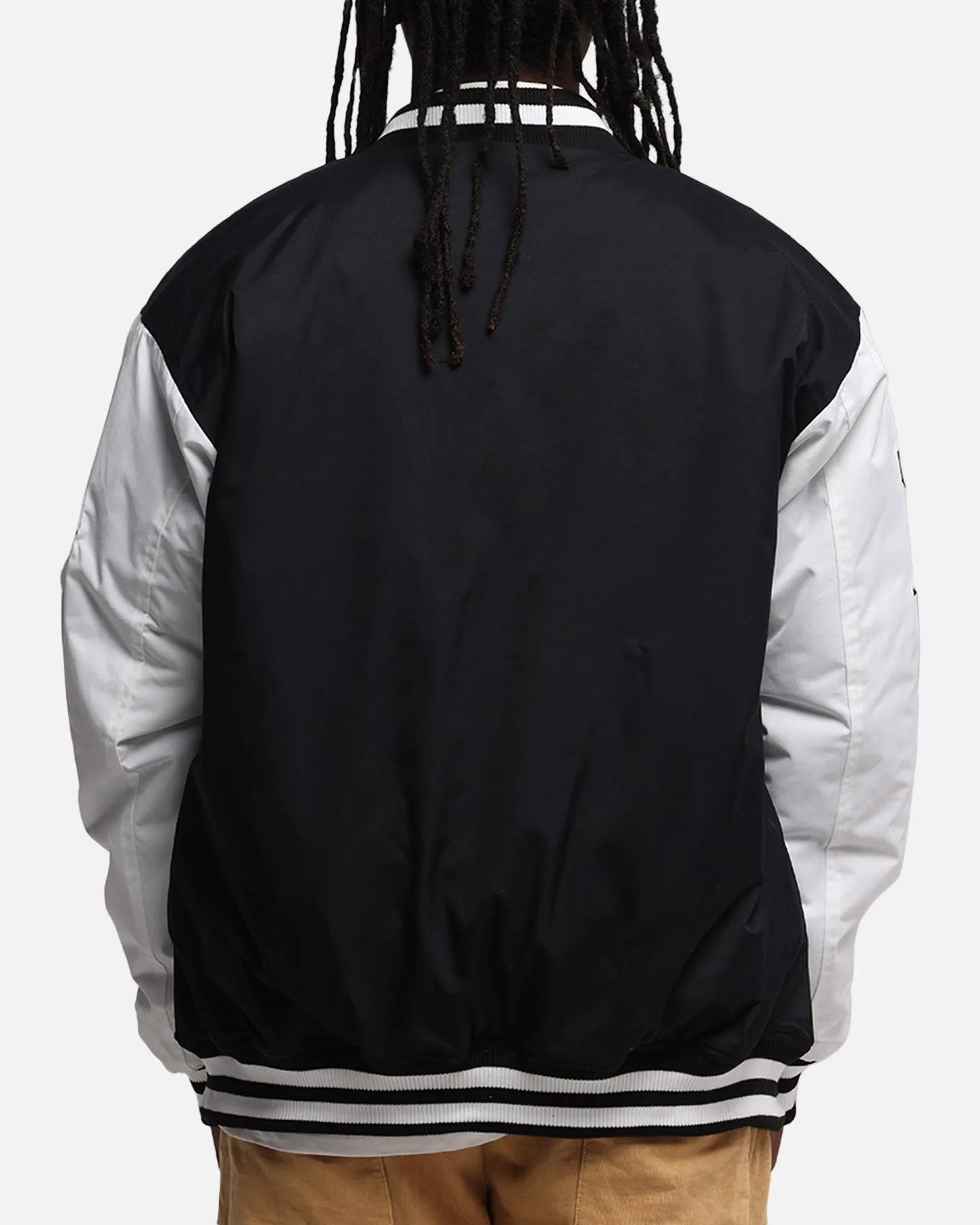 Bleacher Athletic Penrith Panthers NRL 1908 Baseball Varsity Jacket Official Team Colour sold by Culture Kings product image thumbnail 3