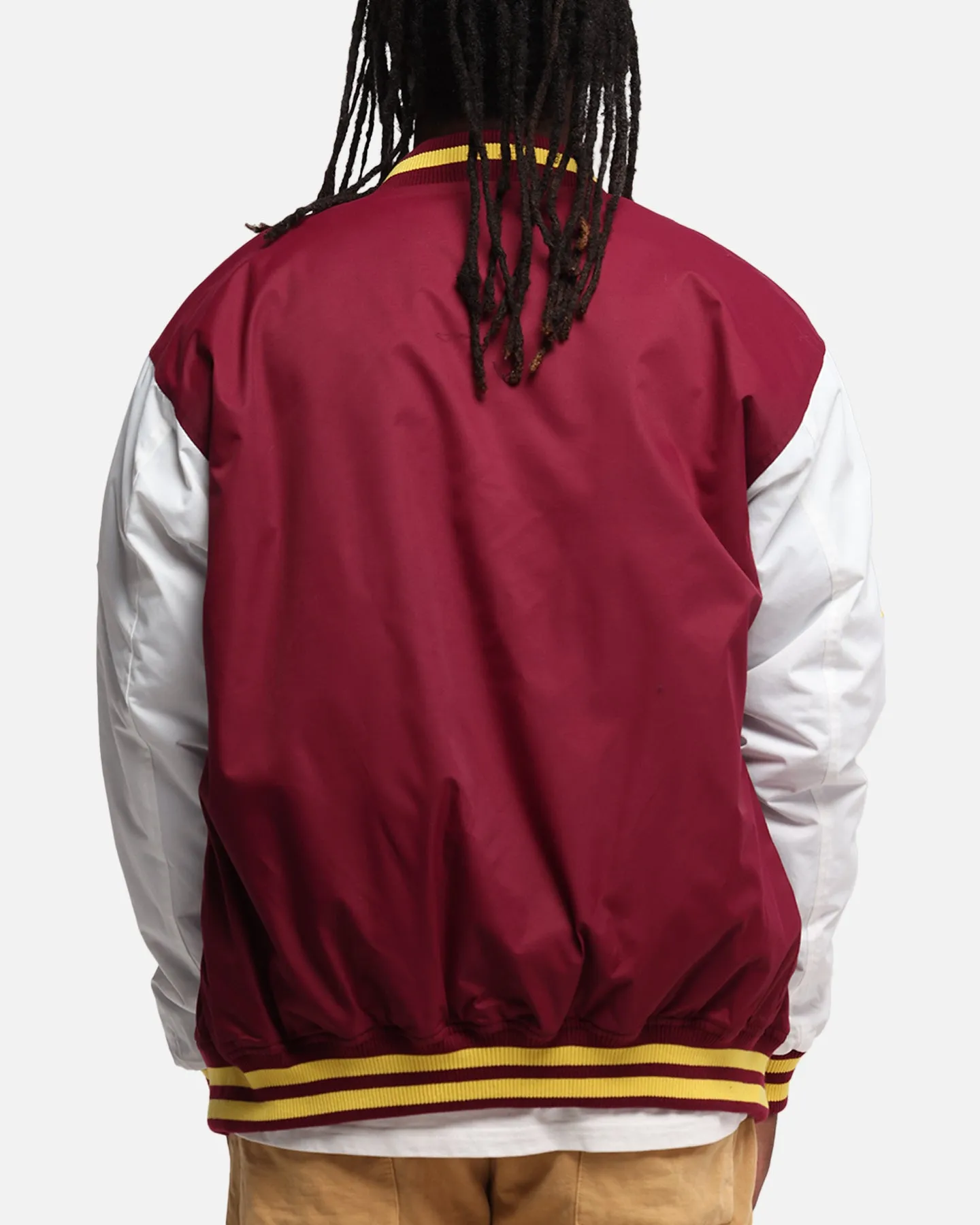 Bleacher Athletic Brisbane Broncos NRL 1908 Baseball Varsity Jacket Official Team Colour sold by Culture Kings product image thumbnail 3