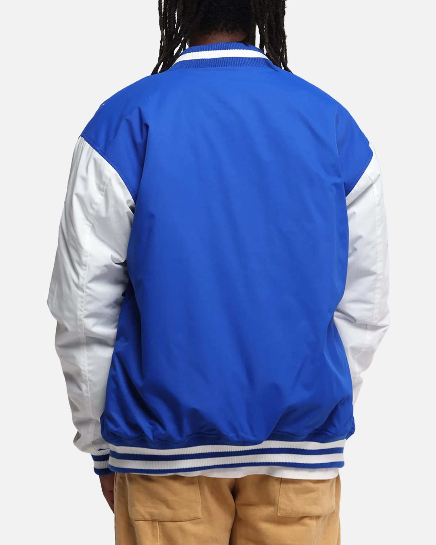 Bleacher Athletic Canterbury-Bankstown Bulldogs NRL 1908 Baseball Varsity Jacket Official Team Colour sold by Culture Kings product image thumbnail 3
