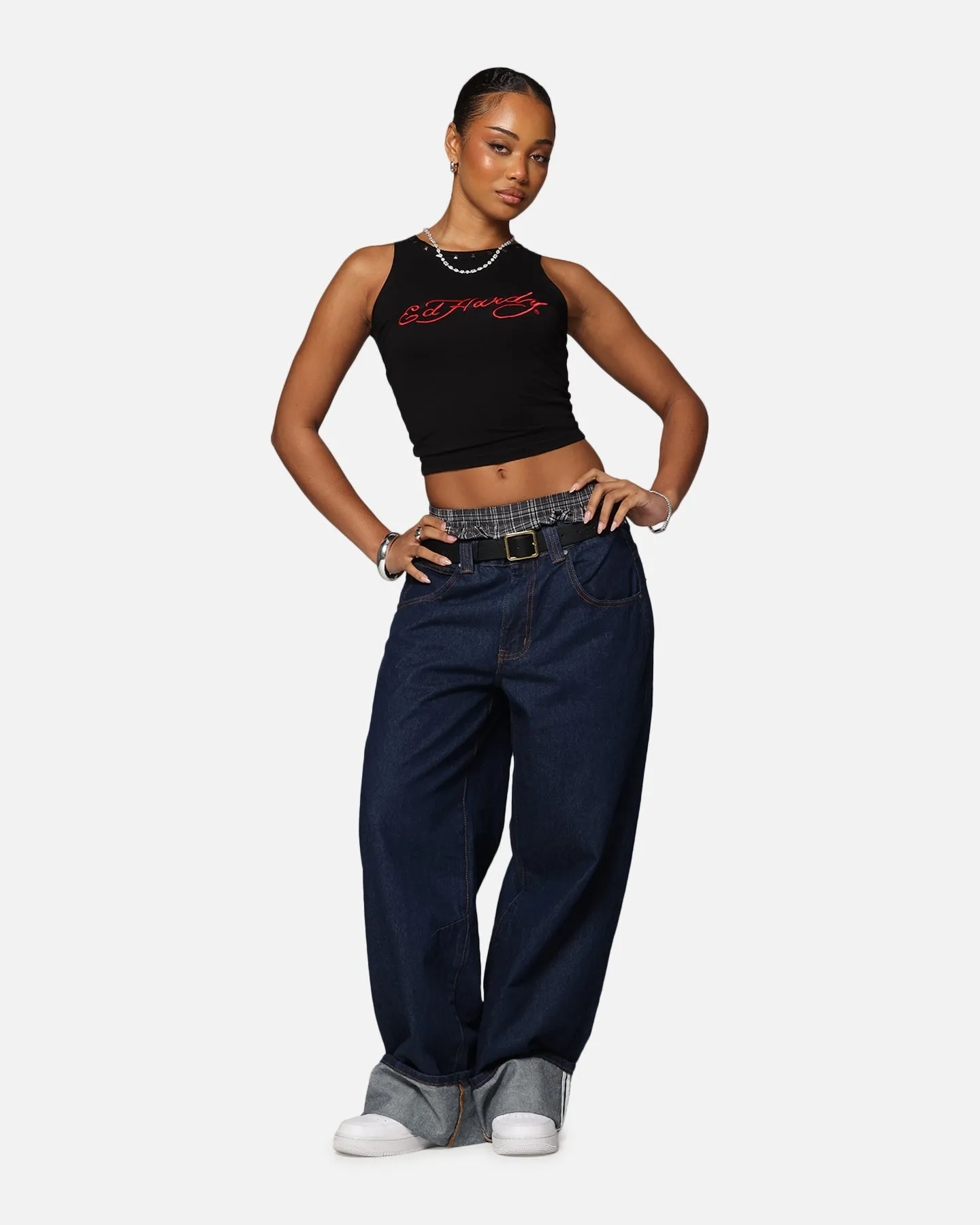 Ed Hardy Women's Electric Tank Black sold by Culture Kings product image thumbnail 2