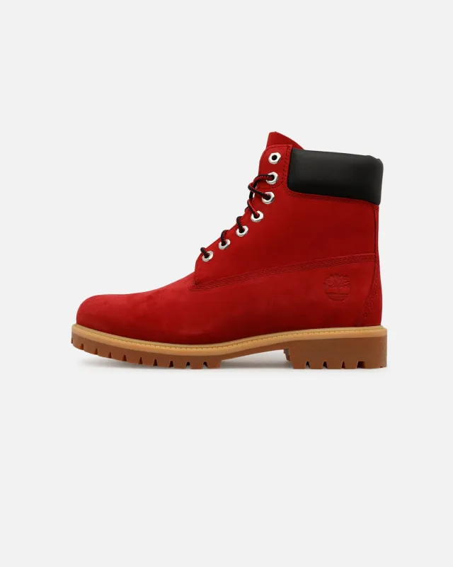 Timberland 6-Inch Premium Boot Ruby Red made by Timberland
