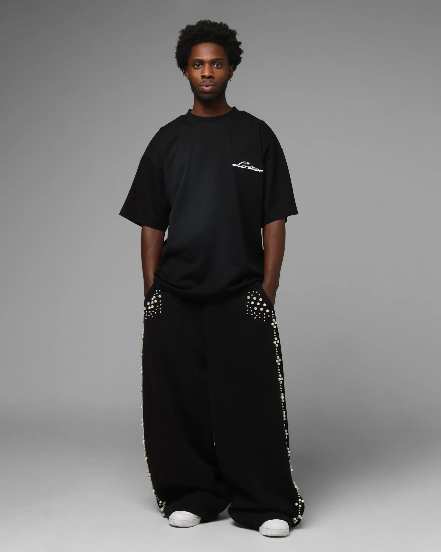 Loiter Pearl T-Shirt Black sold by Culture Kings product image thumbnail 4