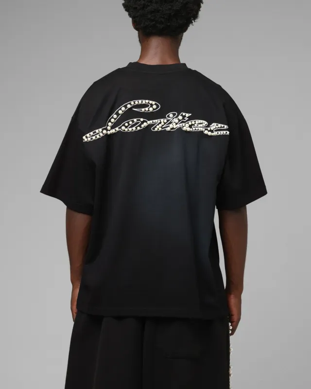 Loiter Pearl T-Shirt Black sold by Culture Kings