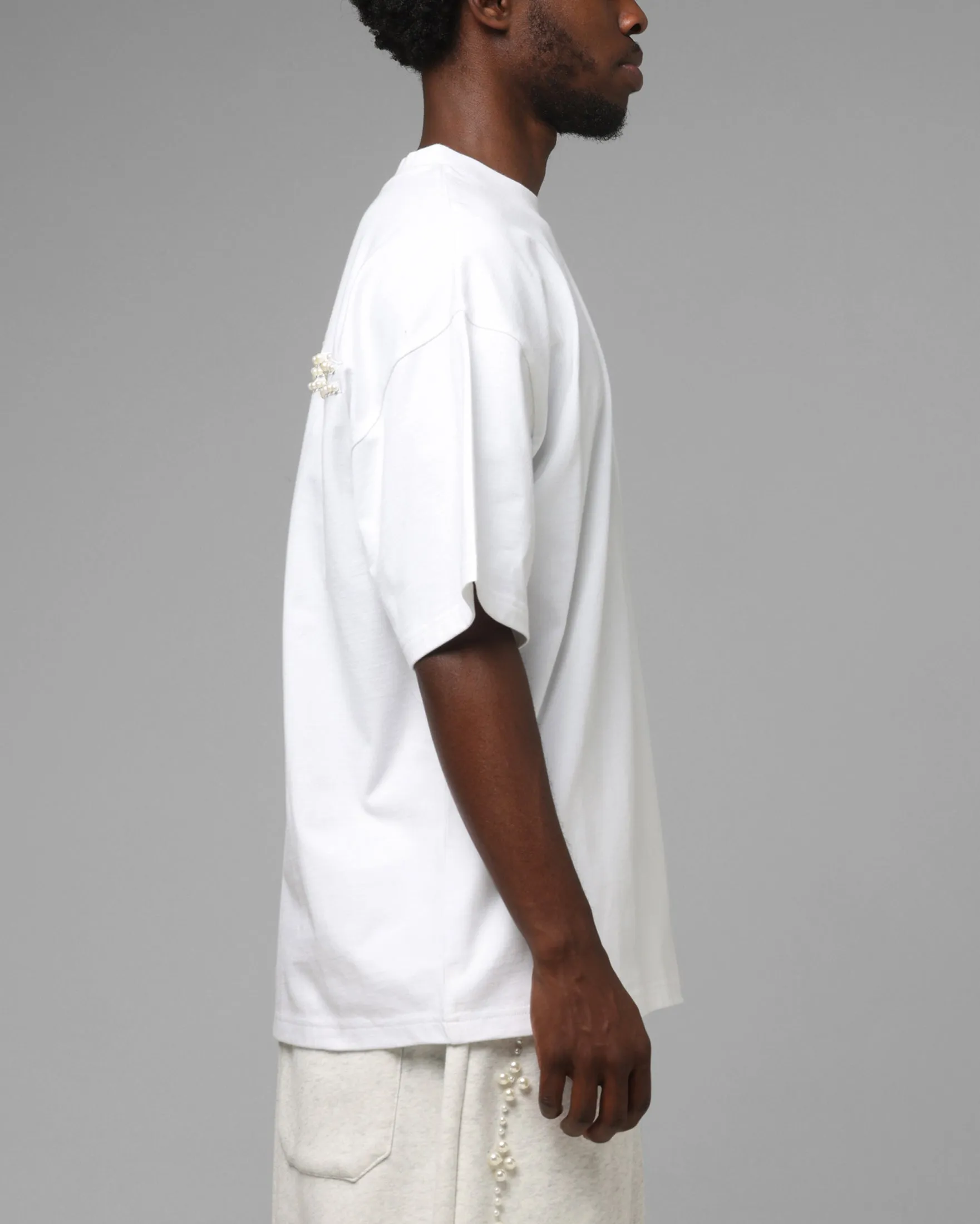 Loiter Pearl T-Shirt Off White sold by Culture Kings product image thumbnail 5