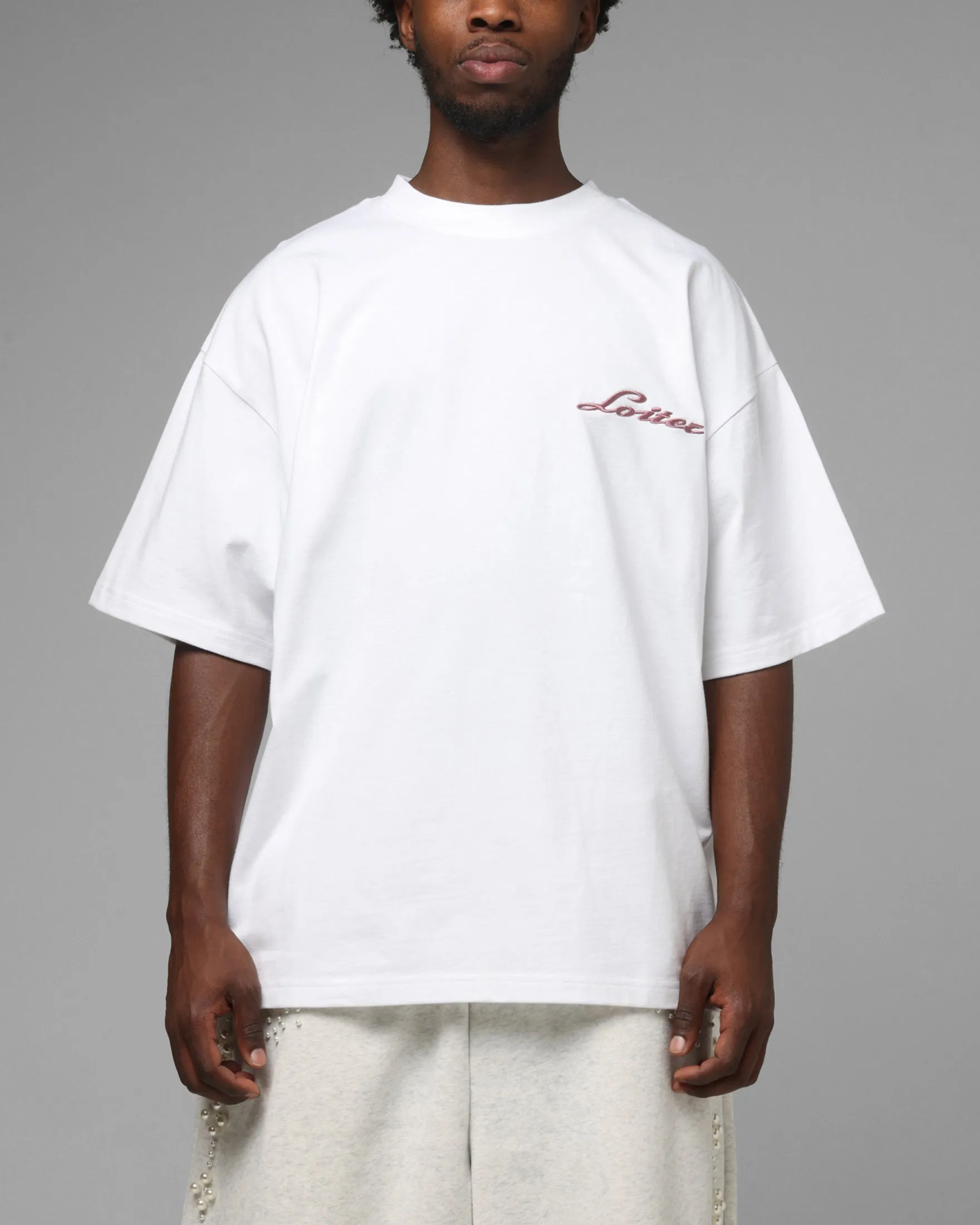Loiter Pearl T-Shirt Off White sold by Culture Kings product image thumbnail 2
