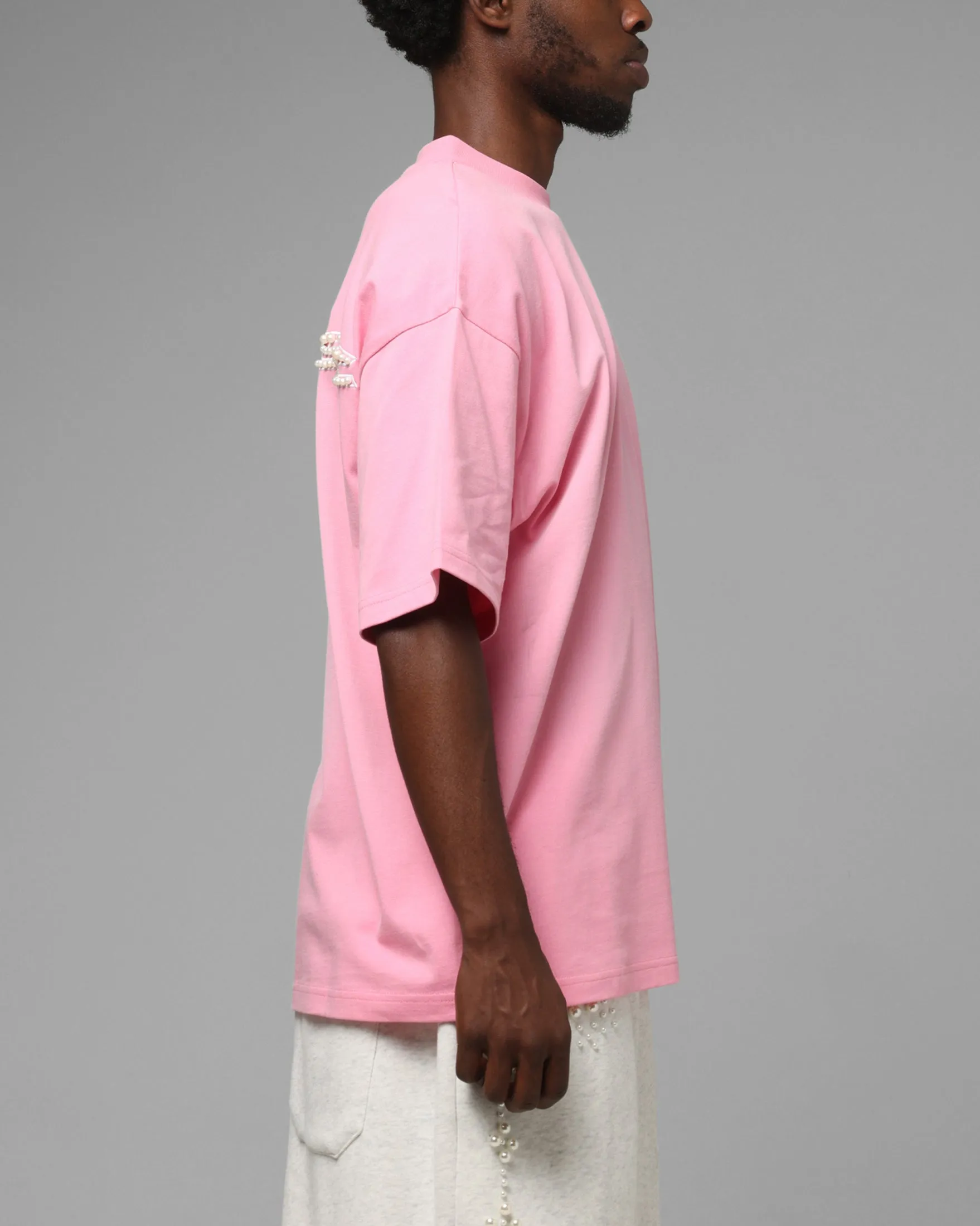 Loiter Pearl T-Shirt Pink sold by Culture Kings product image thumbnail 5