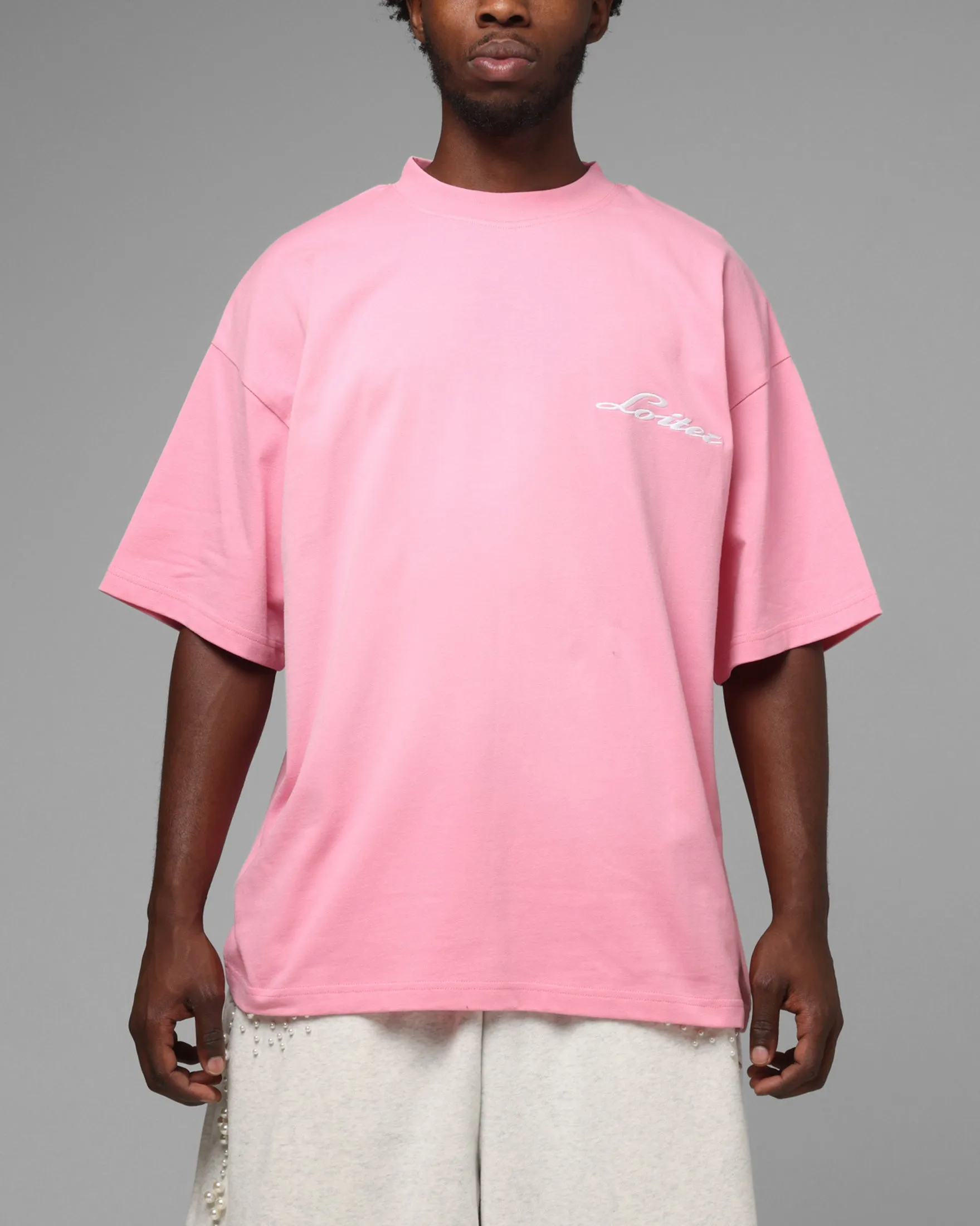 Loiter Pearl T-Shirt Pink sold by Culture Kings product image thumbnail 2