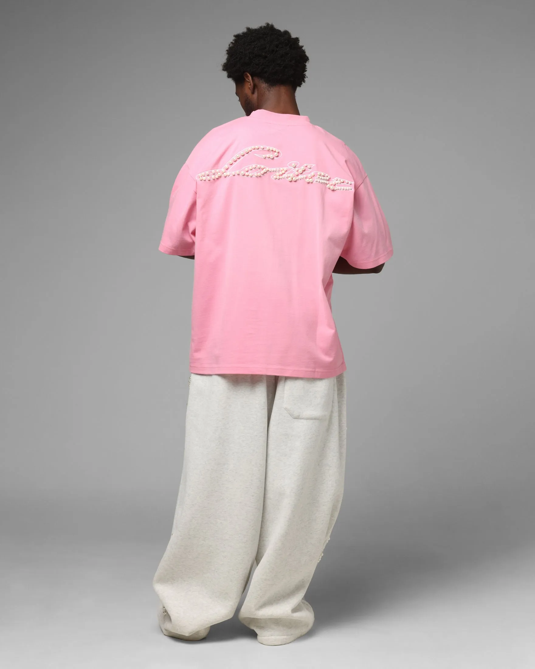 Loiter Pearl T-Shirt Pink sold by Culture Kings product image thumbnail 3