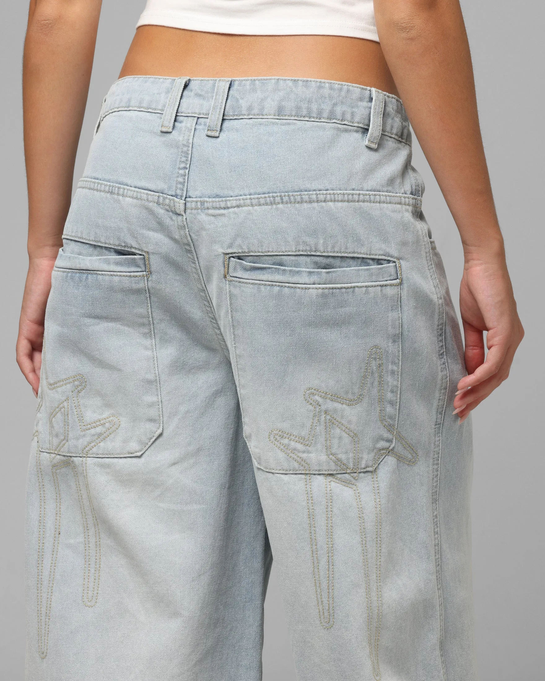 Loiter Star Born Jeans Bleached Blue sold by Culture Kings product image thumbnail 3