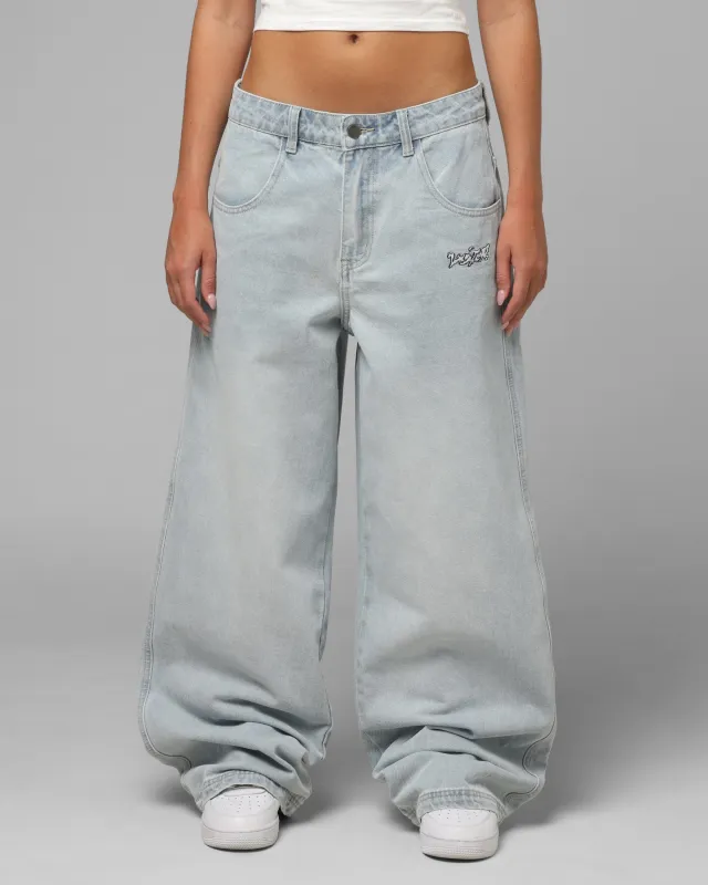 Loiter Star Born Jeans Bleached Blue sold by Culture Kings