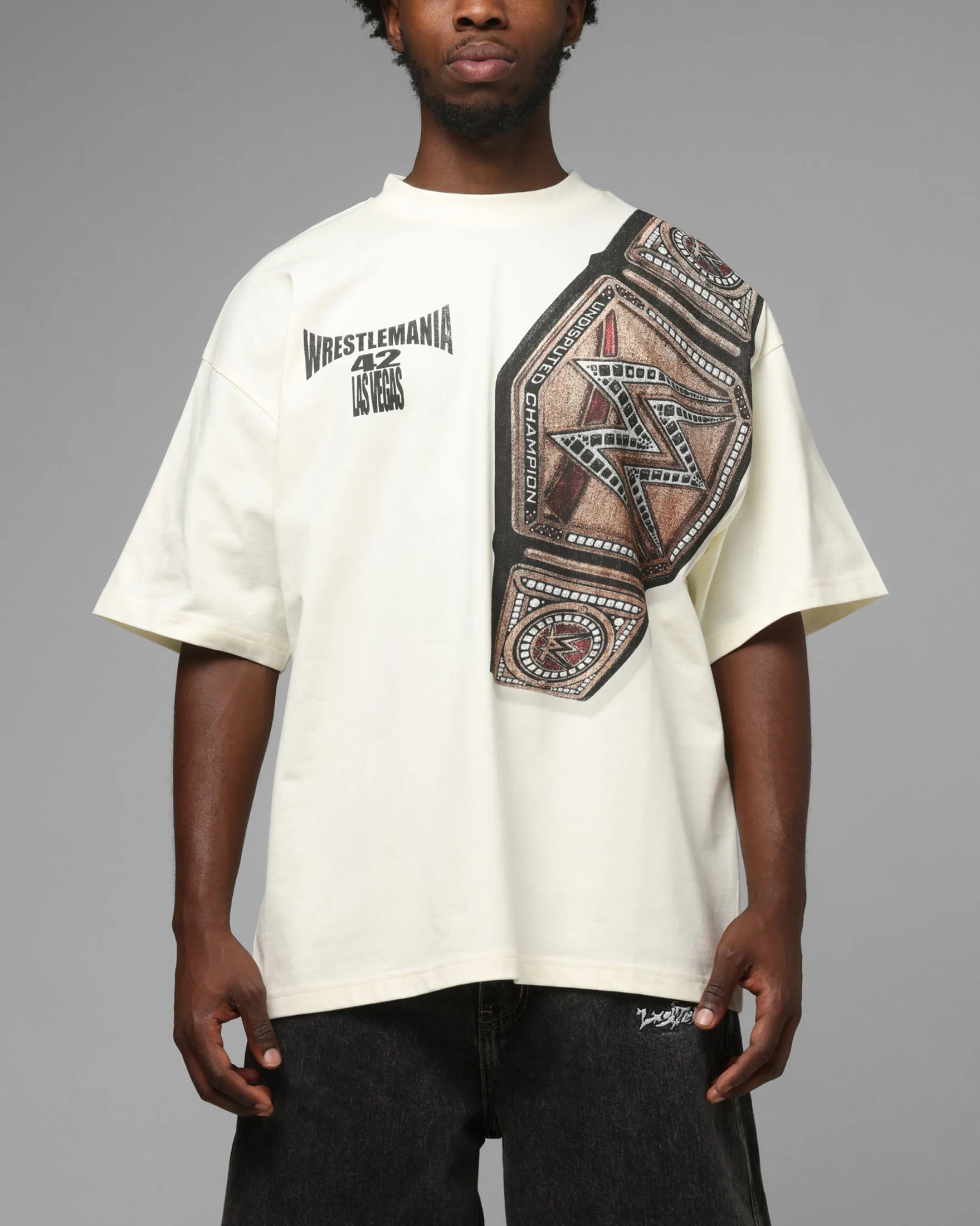 Loiter X WWE WrestleMania 42 T-Shirt Off White sold by Culture Kings