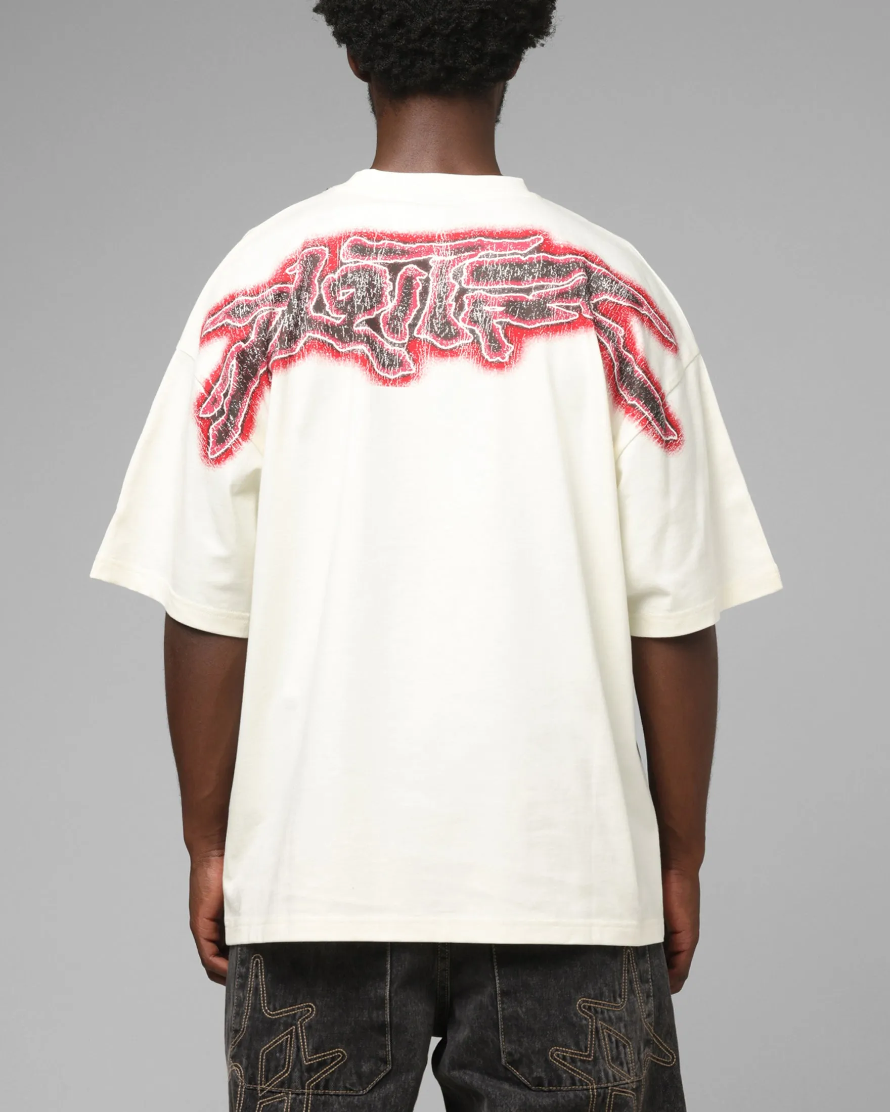 Loiter Airbrush Panther T-Shirt White sold by Culture Kings product image thumbnail 2