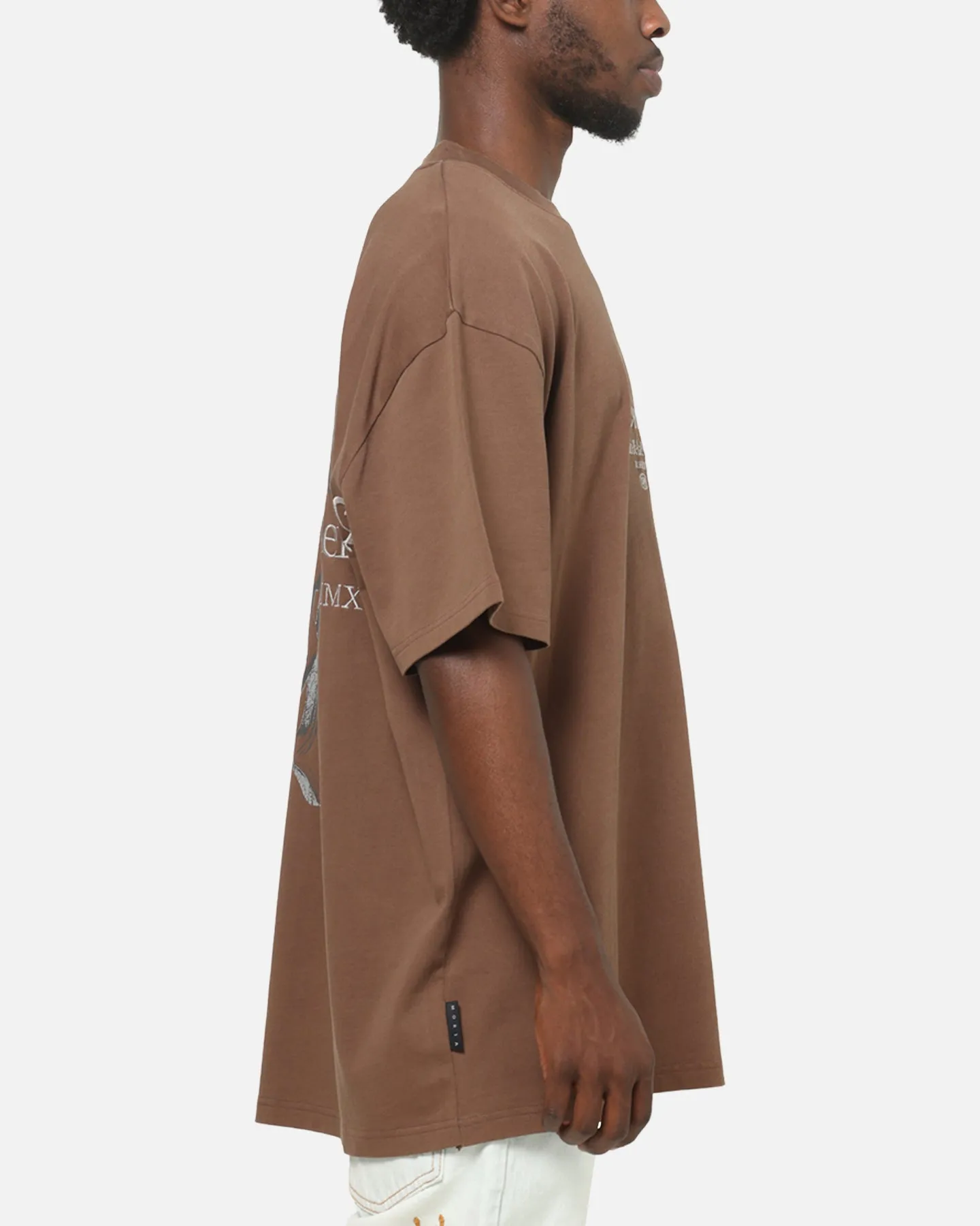 Saint Morta The Cross Boxy T-Shirt Washed Brown sold by Culture Kings product image thumbnail 5