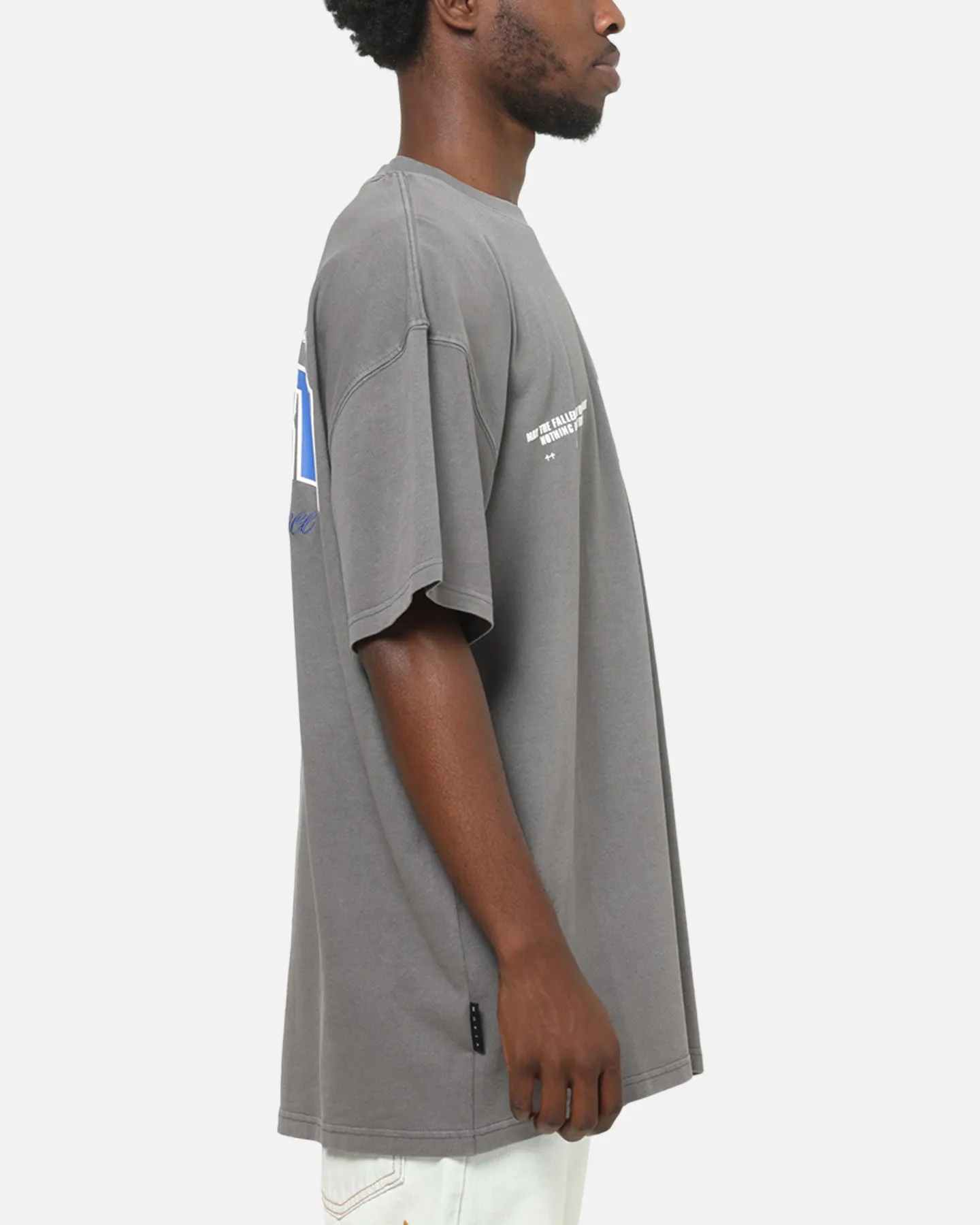 Saint Morta Rise Up Boxy T-Shirt Washed Charcoal sold by Culture Kings product image thumbnail 5