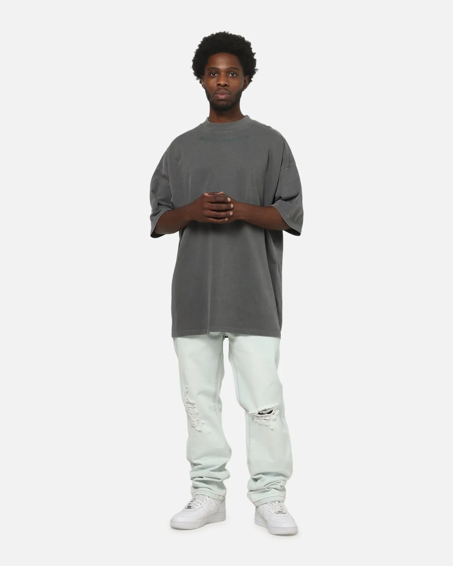 Saint Morta Fade Away Boxy T-Shirt Washed Charcoal sold by Culture Kings product image thumbnail 2