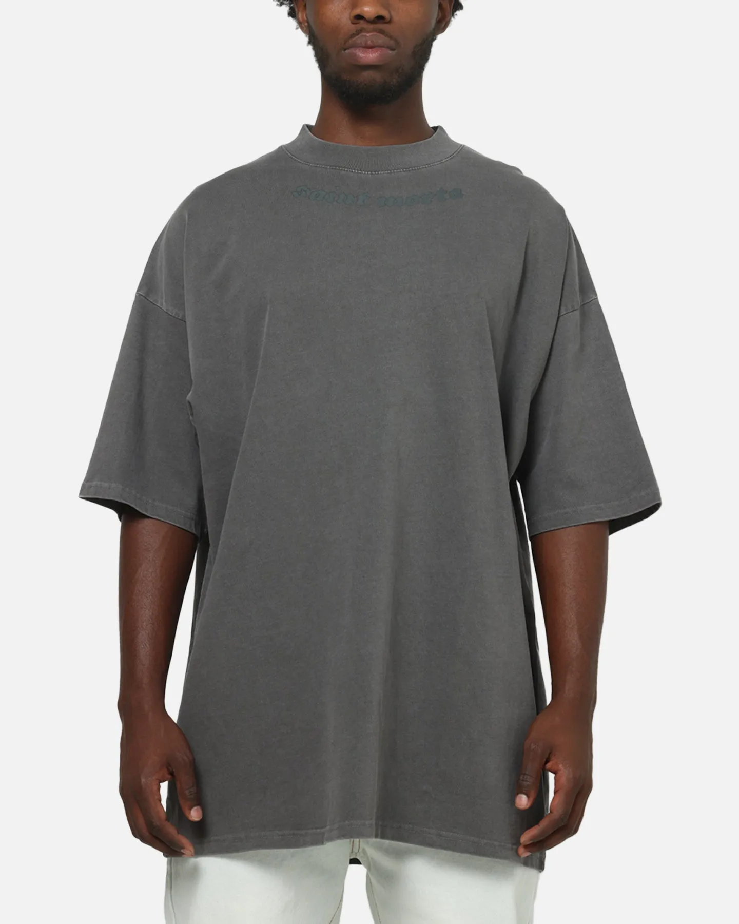 Saint Morta Fade Away Boxy T-Shirt Washed Charcoal sold by Culture Kings