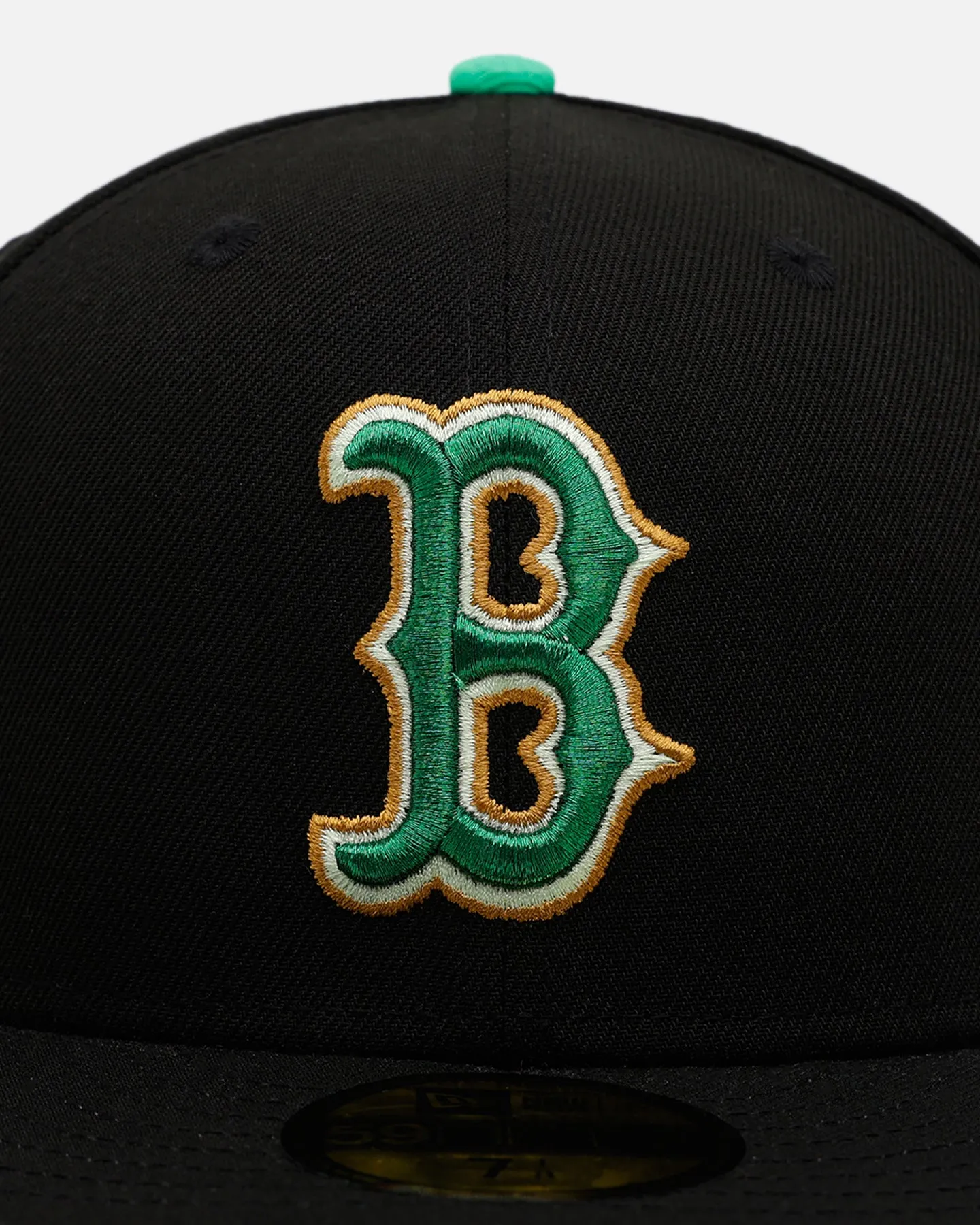New Era Boston Red Sox 'St. Patrick's Day' 59FIFTY Fitted Black/Green sold by Culture Kings product image thumbnail 5