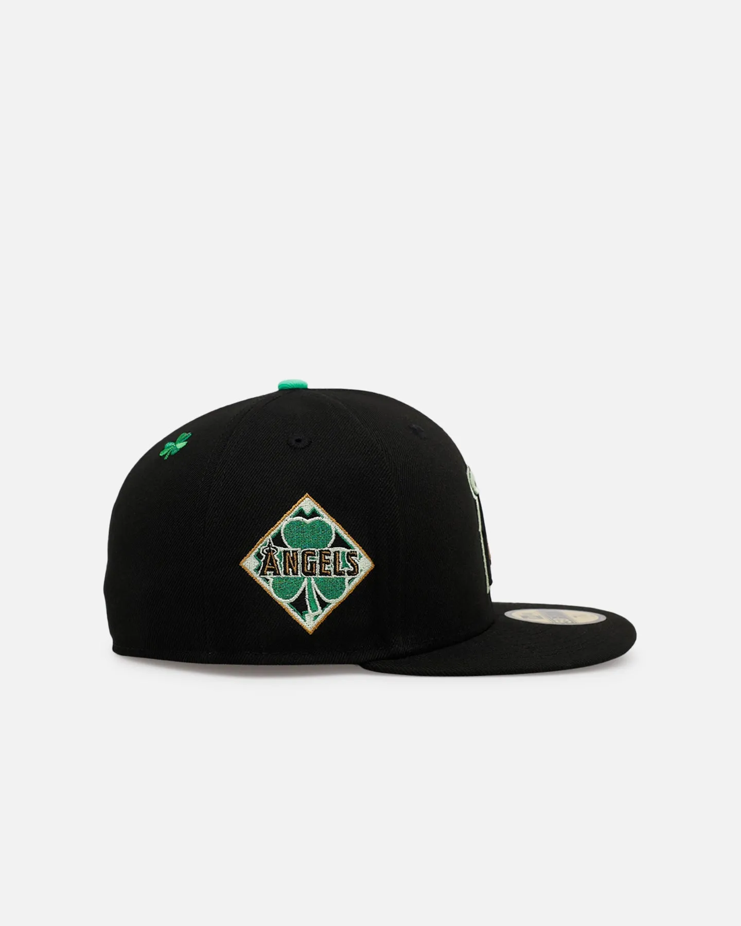 New Era Los Angeles Angels 'St. Patrick's Day' 59FIFTY Fitted Black/Green sold by Culture Kings product image thumbnail 3